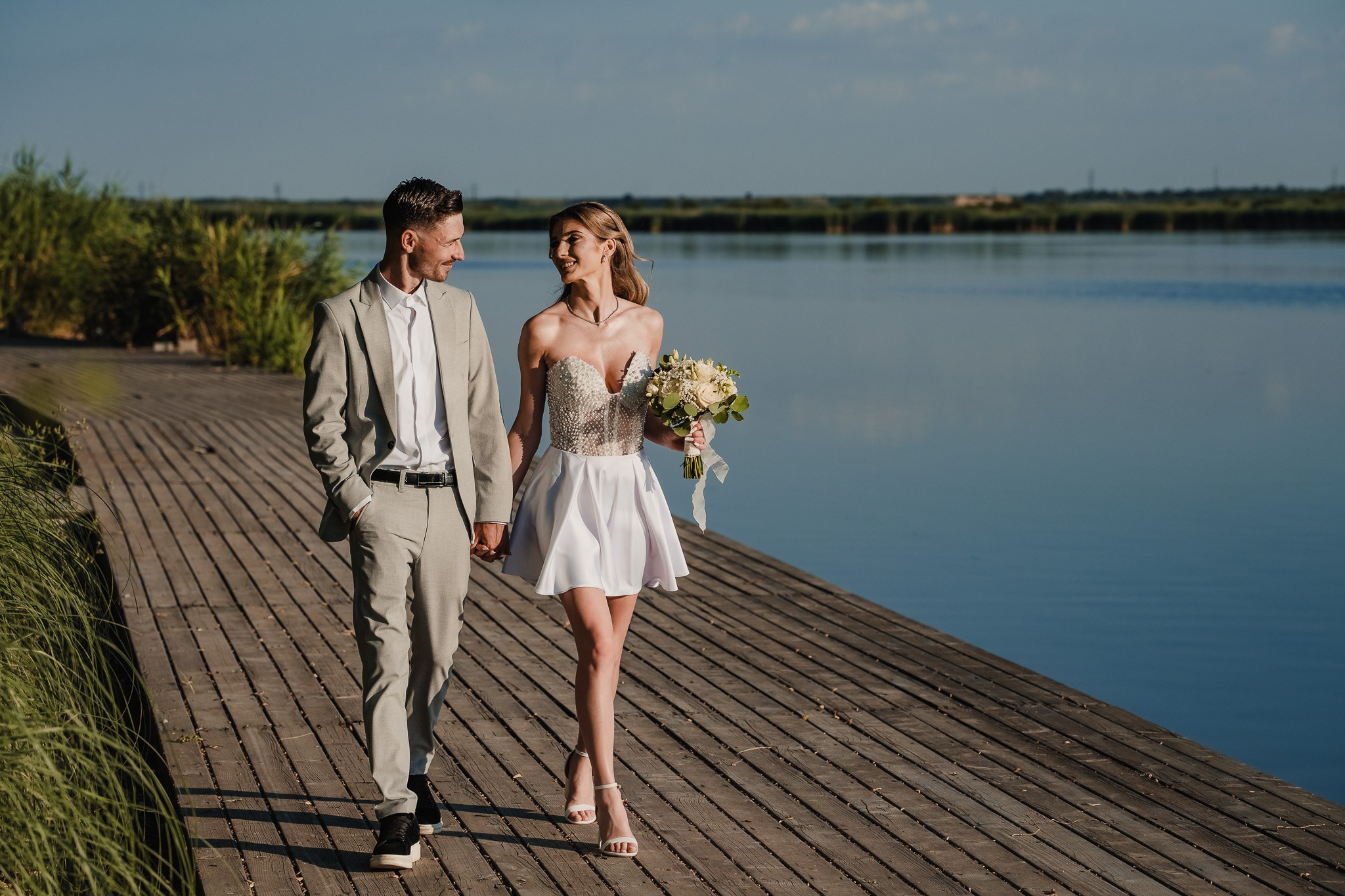 Elena & Mihai — Cununie civilă la lacul Iezer, Slobozia