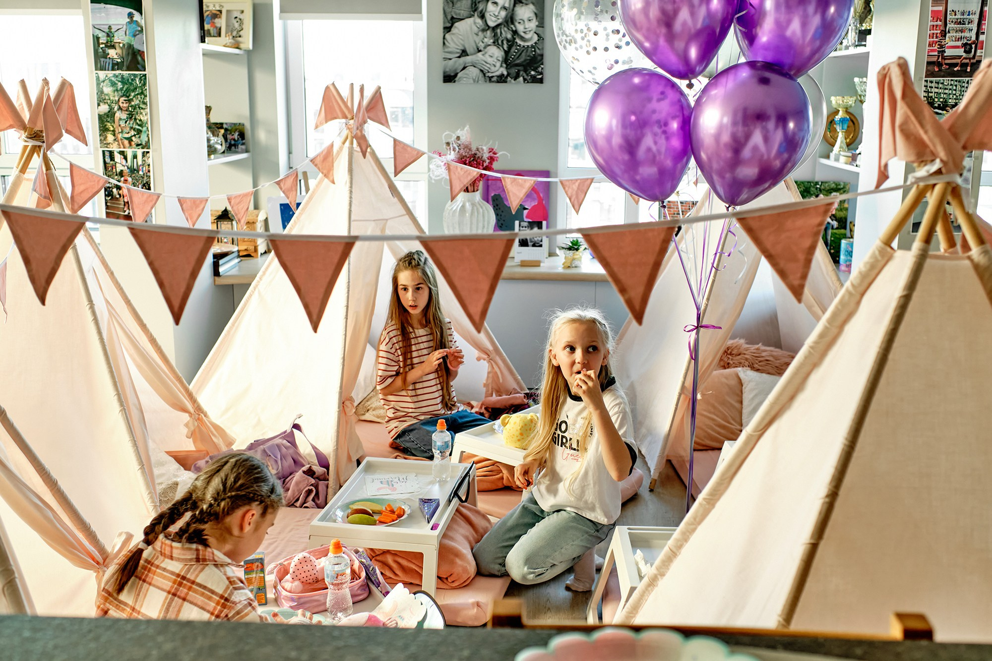 Фотосъемка дня рождения Лайлы. Портретный фотограф Алена Новгородцева