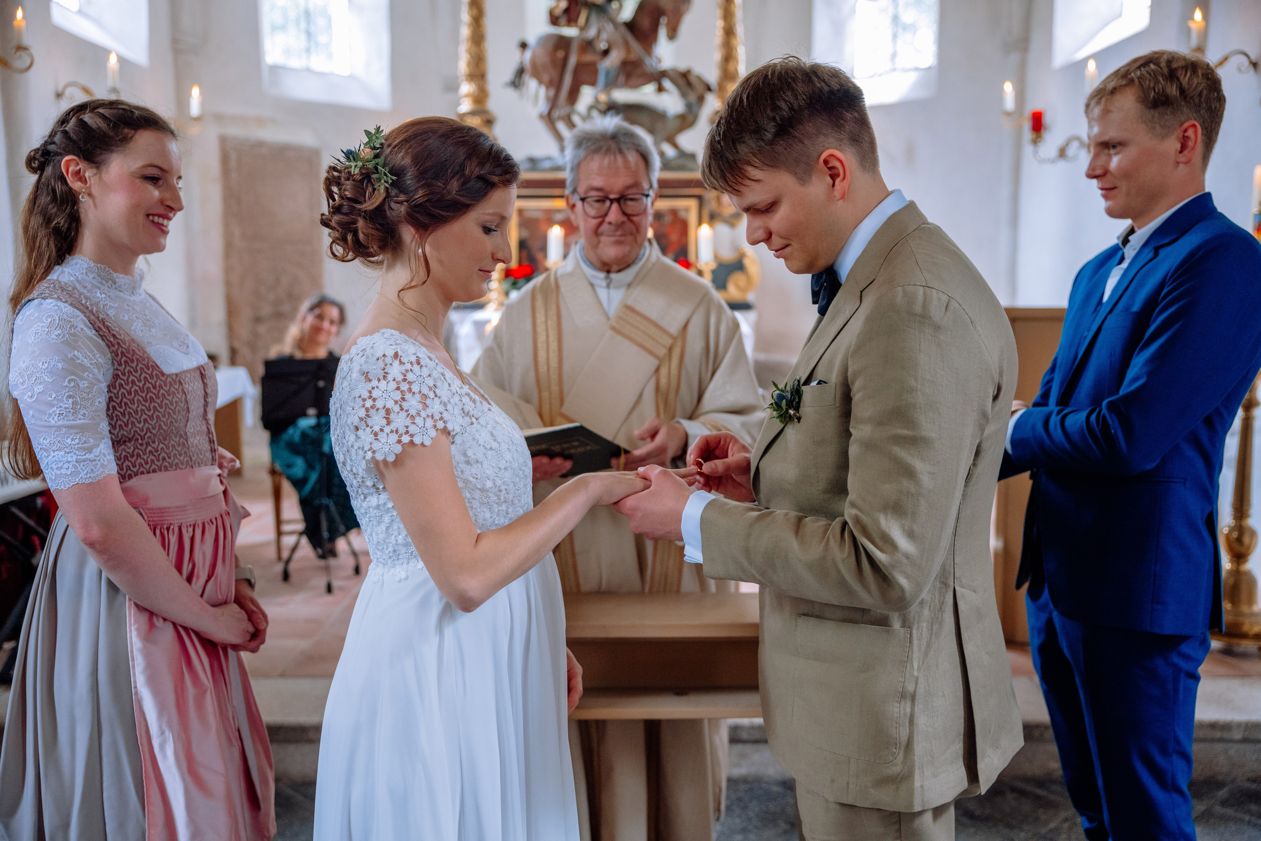 Traumhochzeit am Schliersee. Hochzeitsfotograf München Taufe Familienfotograf Tanja Mauke