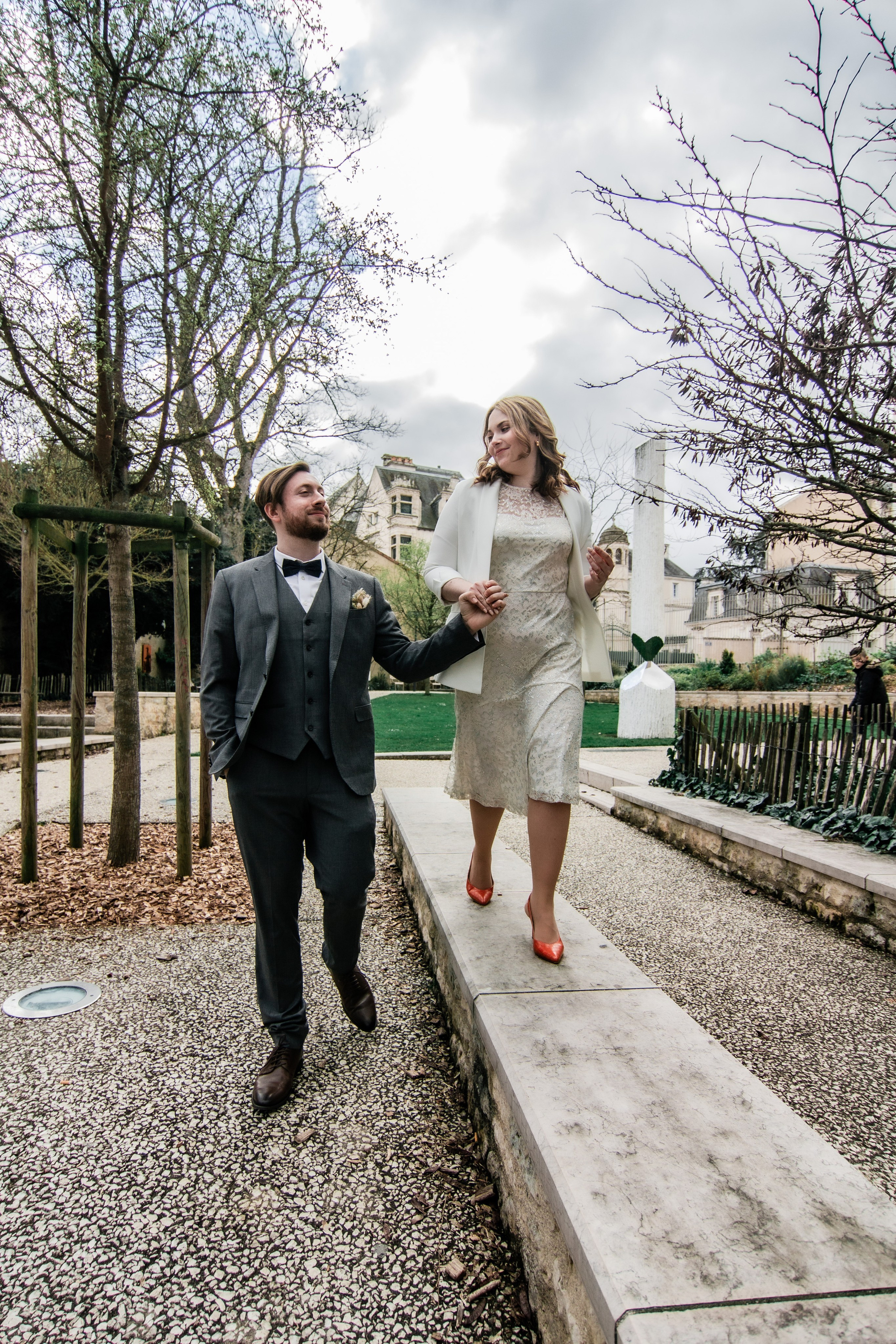 Mariage intimiste de Lorelei et Jeremy. Studio photo « Partage ton bonheur » – Photographe famille près de Châtellerault, Poitiers et Tours