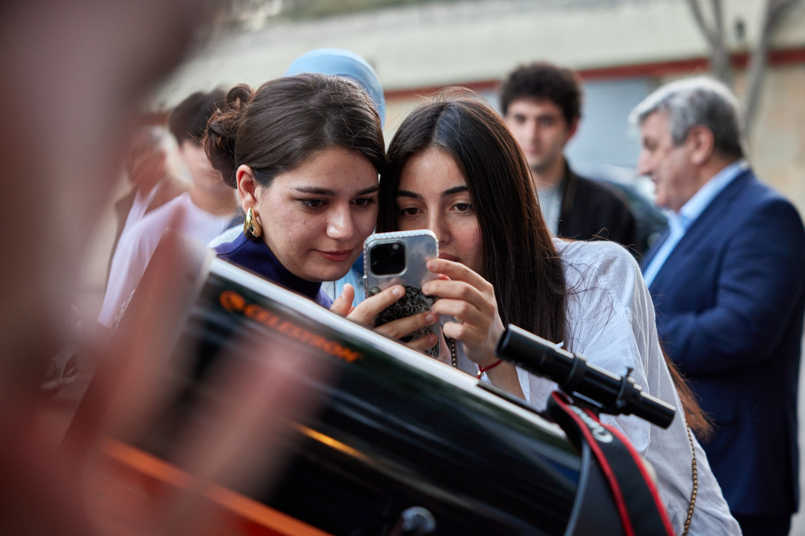 Bakı Dövlət Universitetində müşahidə axşamı. Həvəskar Astronomlar Cəmiyyəti — Astronomy.az