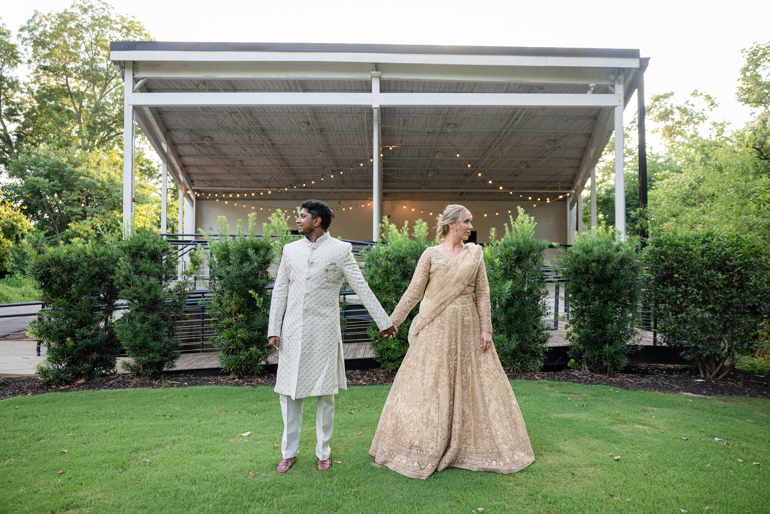 Color, Culture, and Celebration: A Vibrant Indian Fusion Wedding at The 405 in July. Wedding and portrait photography in Greenville SC