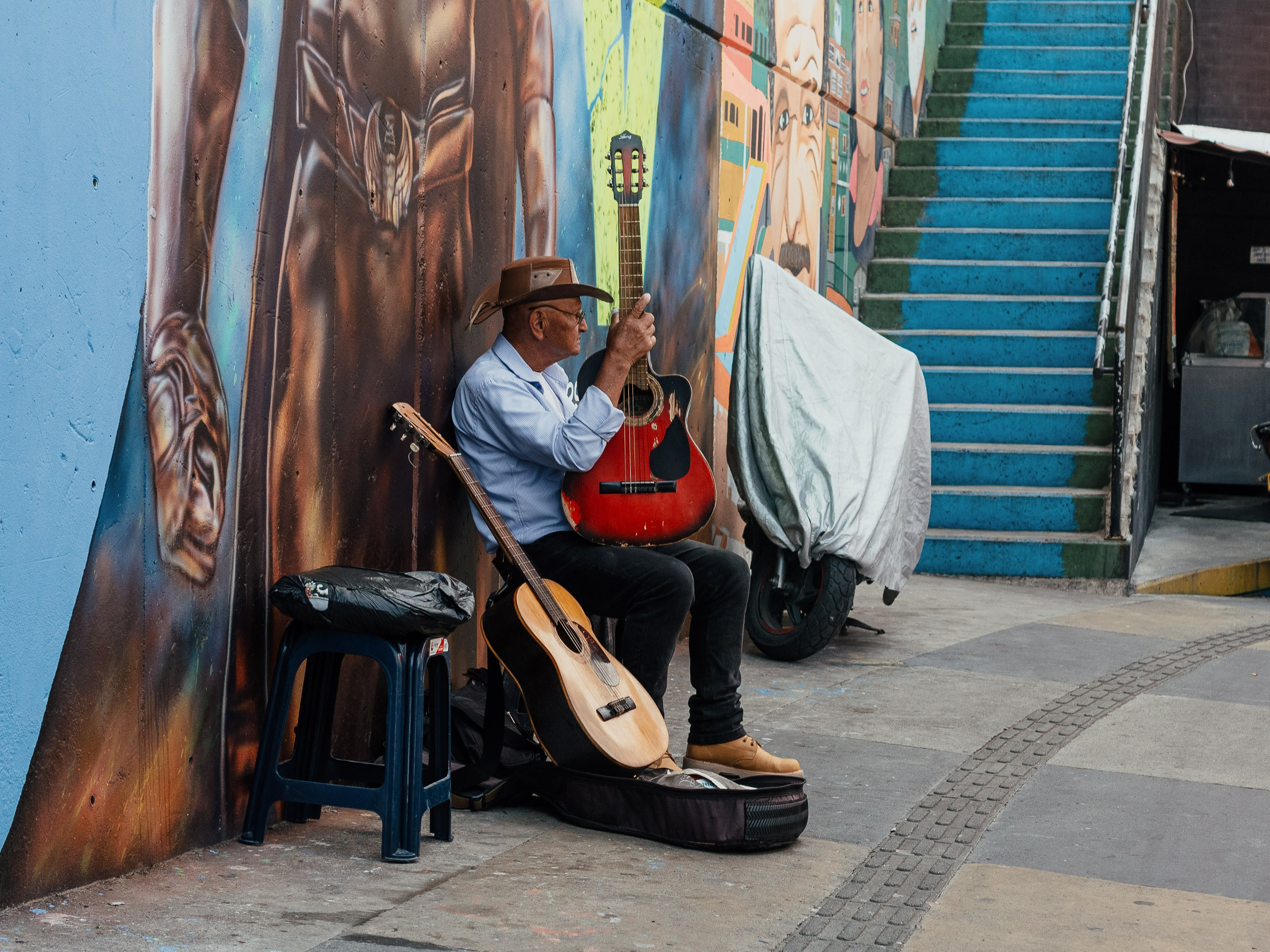 Comuna 13, Medellín, Colombia. Federico Borobio, street and documentary photography.