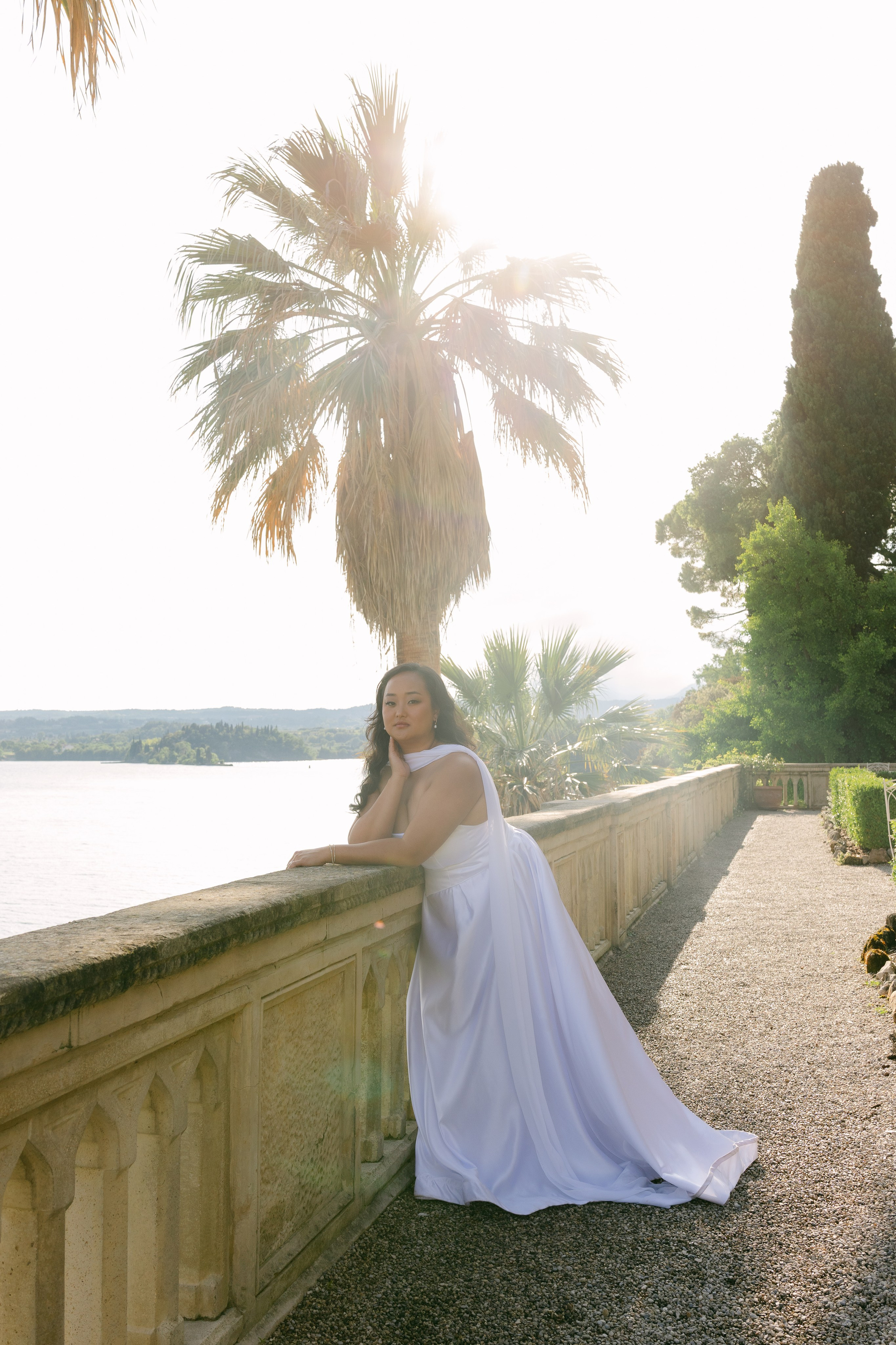 Ibtxhis and Keng elopement In italy — Isola del Garda