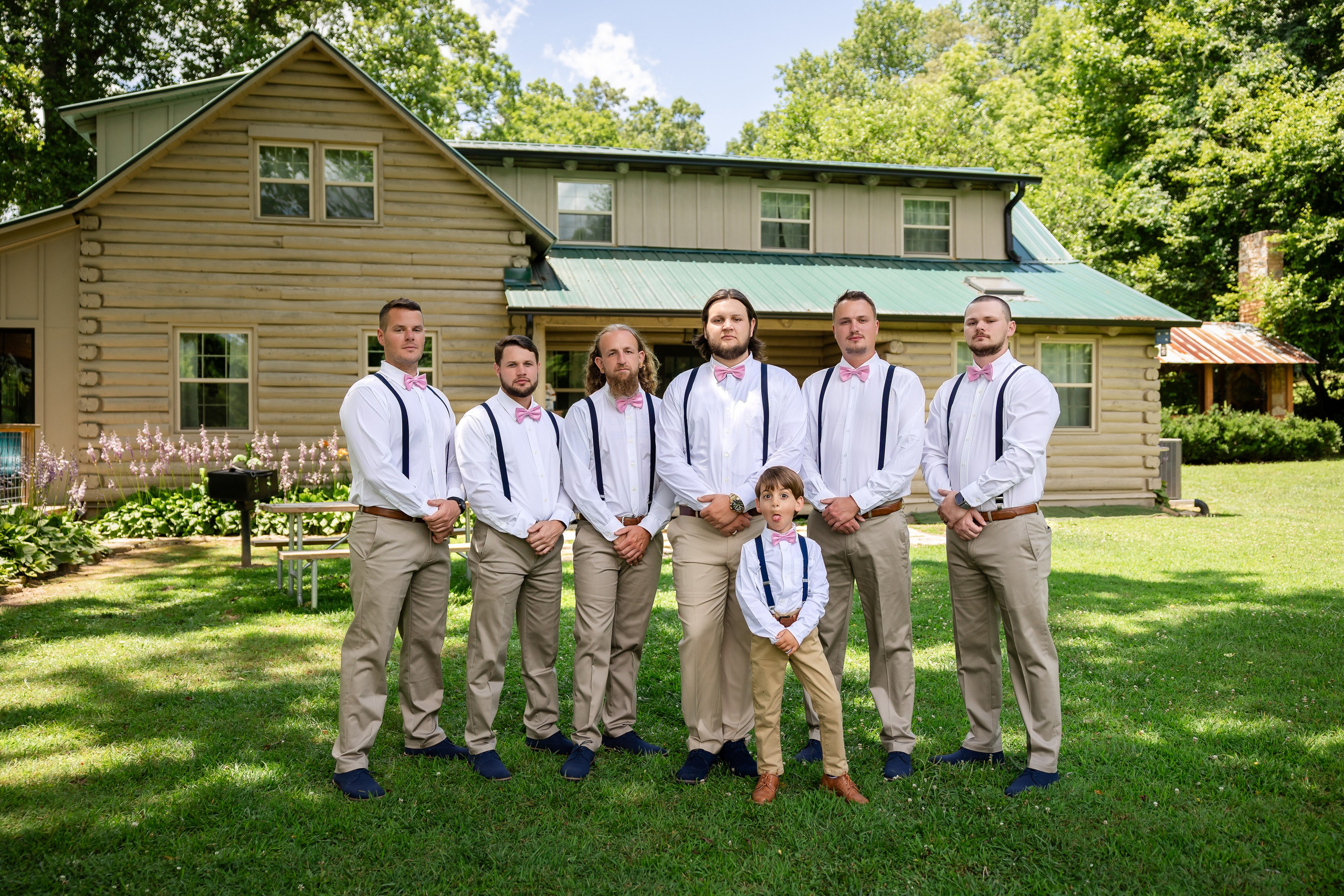 Jacob and Emma: A Wedding at Deerwoode Reserve, Brevard North Carolina. Wedding and portrait photography in Greenville SC