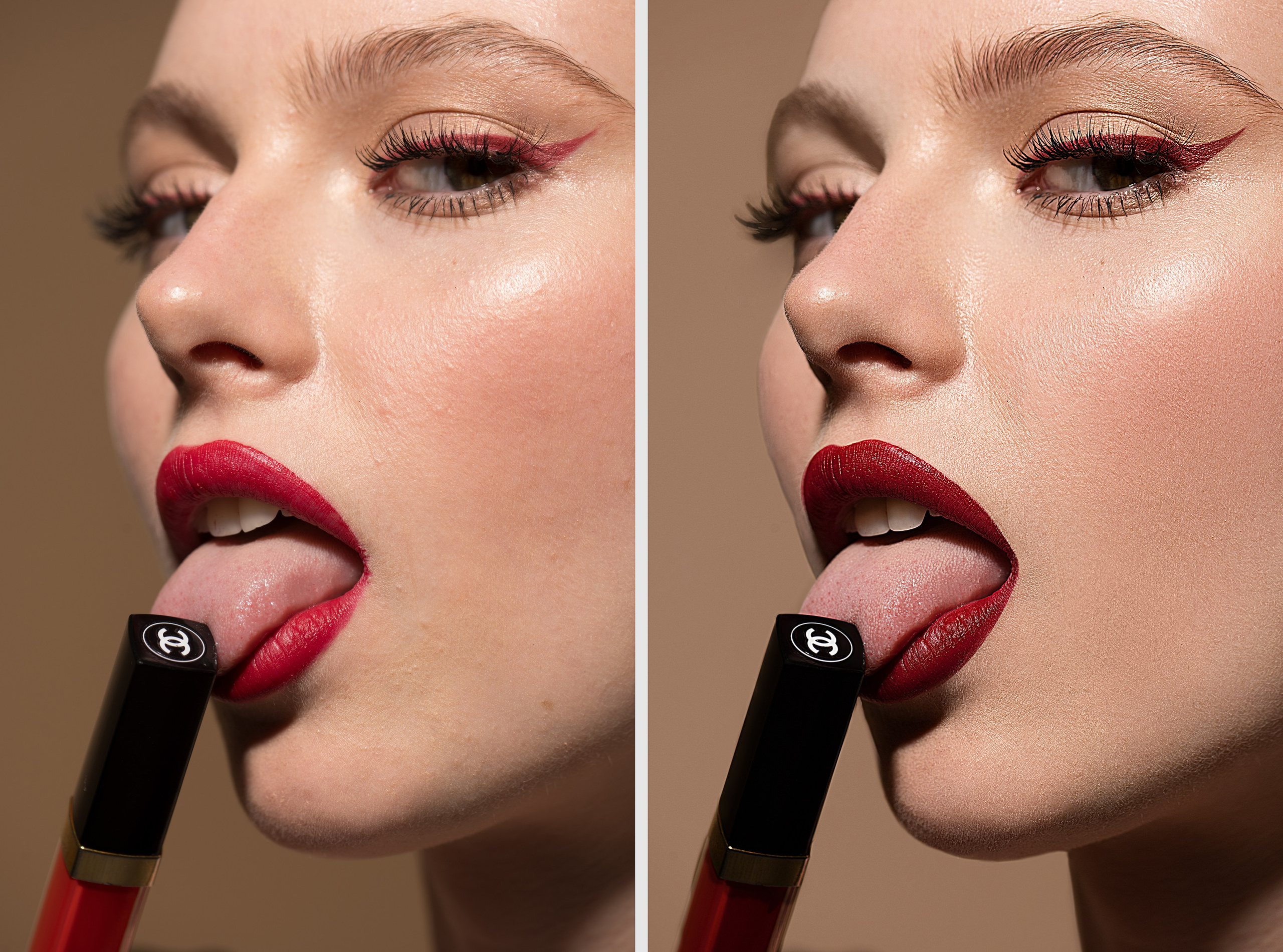 Natural Skin Beauty Retouching in Photoshop. Professional services from Retoucher Olha Kompaniiets