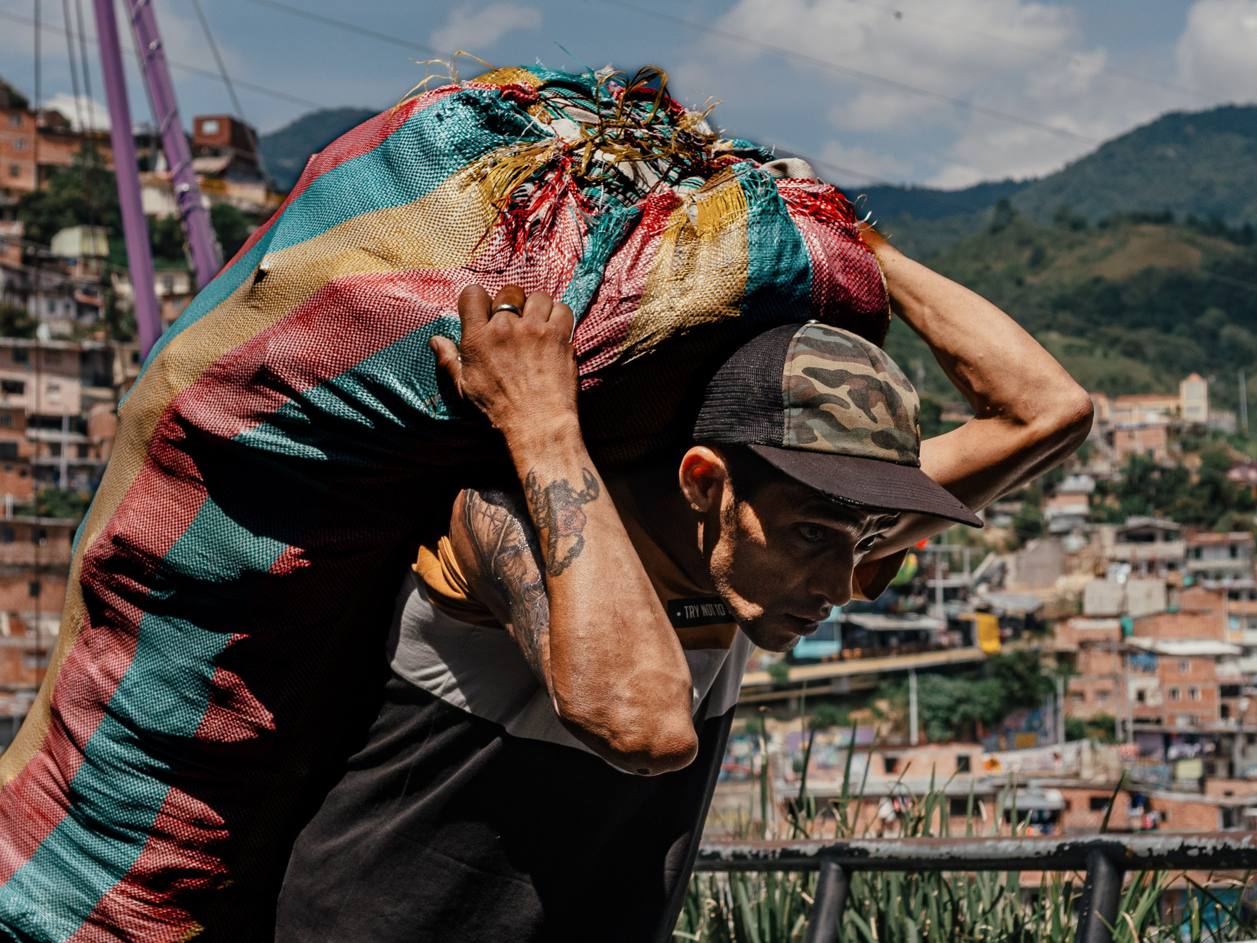 Comuna 13, Medellín, Colombia. Federico Borobio, street and documentary photography.