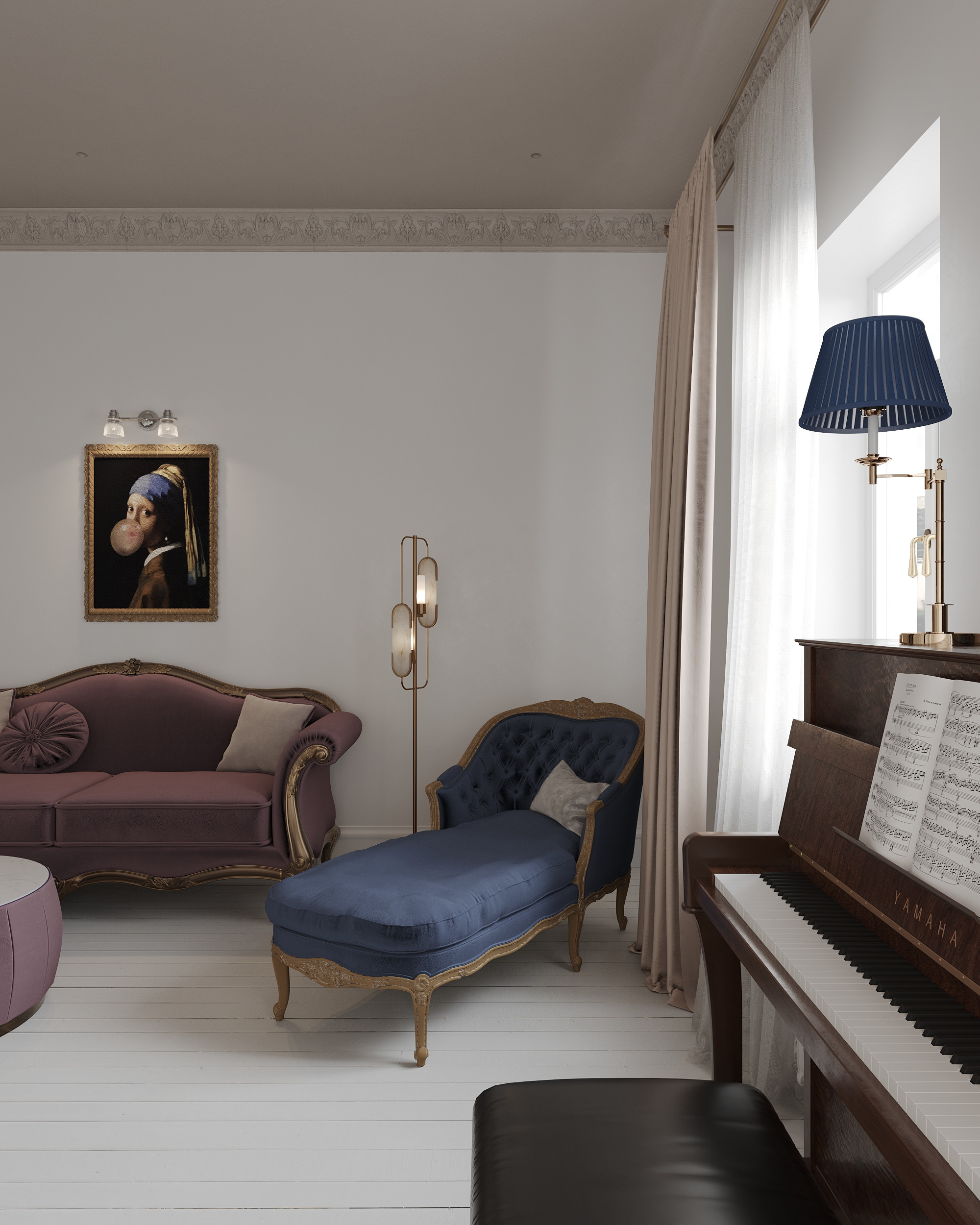 Aesthetics of Classic Interior. Simple Archs — high quality visualizations for your interior projects