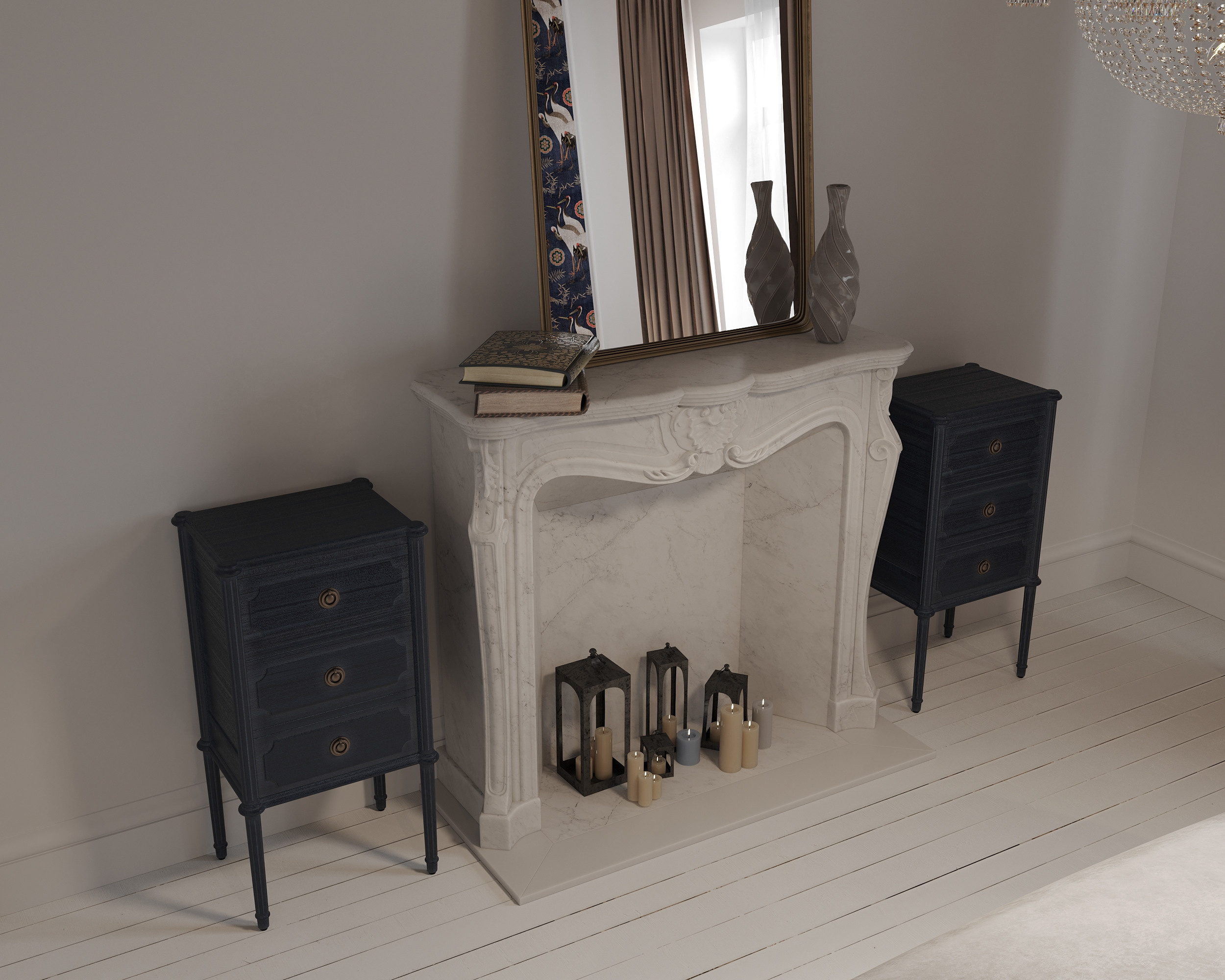 Aesthetics of Classic Interior. Simple Archs — high quality visualizations for your interior projects