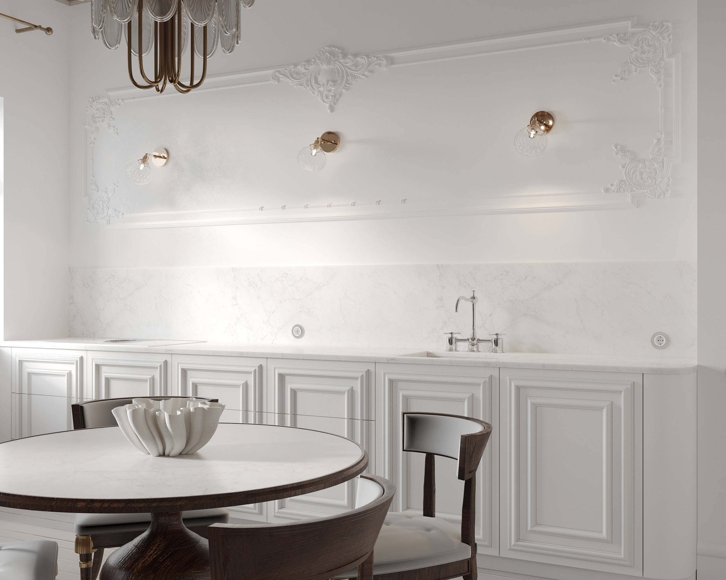 Aesthetics of Classic Interior. Simple Archs — high quality visualizations for your interior projects