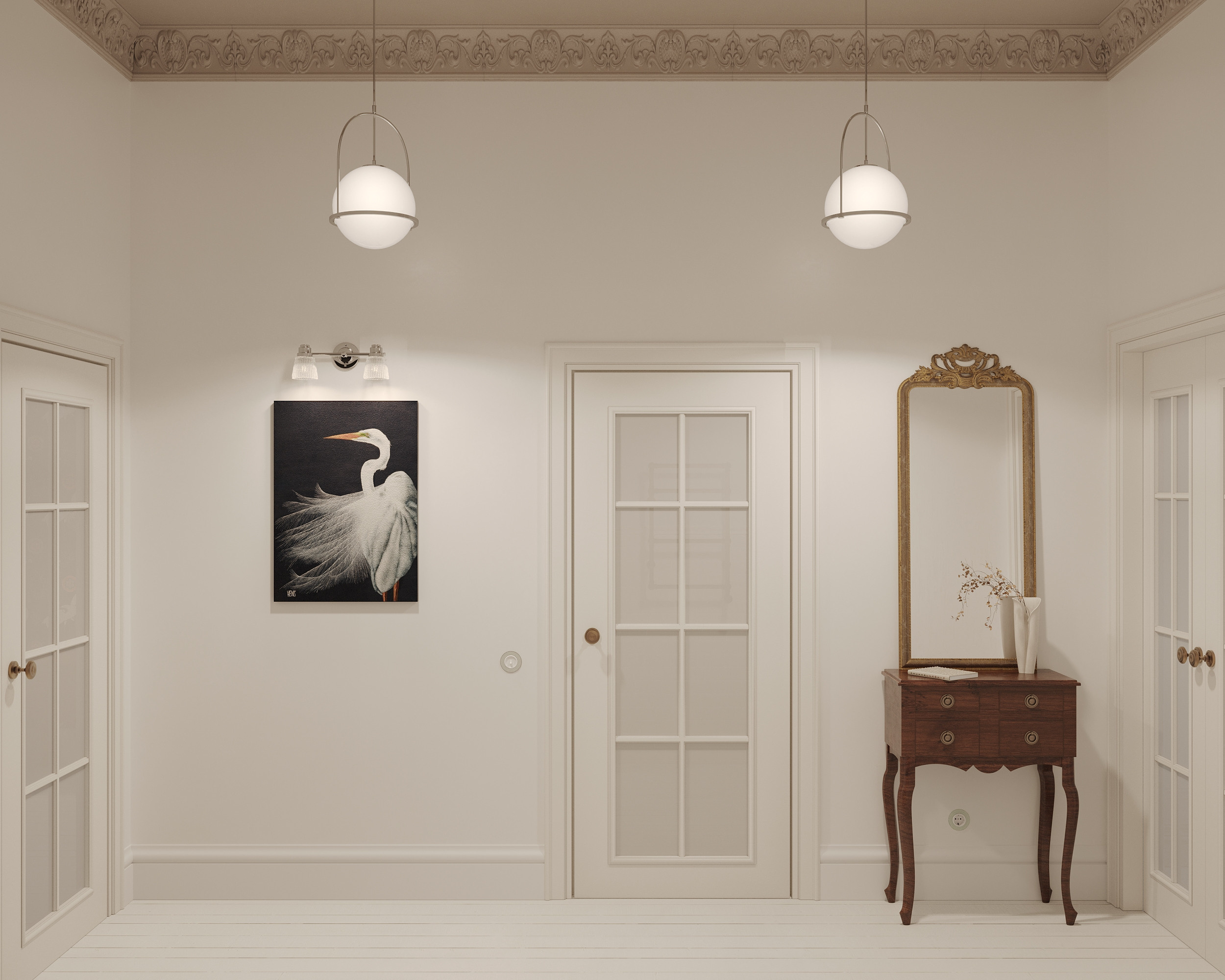 Aesthetics of Classic Interior. Simple Archs — high quality visualizations for your interior projects