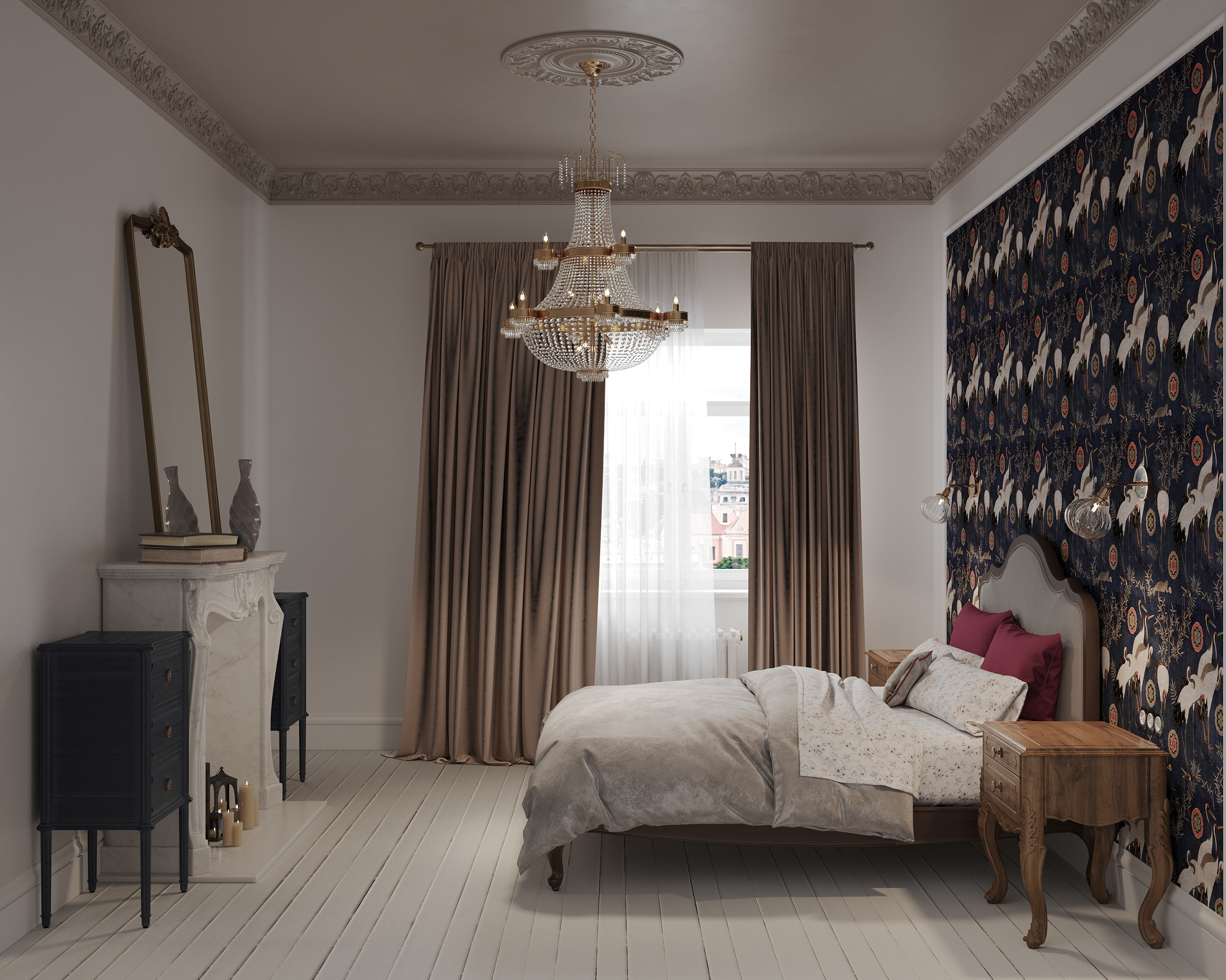 Aesthetics of Classic Interior. Simple Archs — high quality visualizations for your interior projects