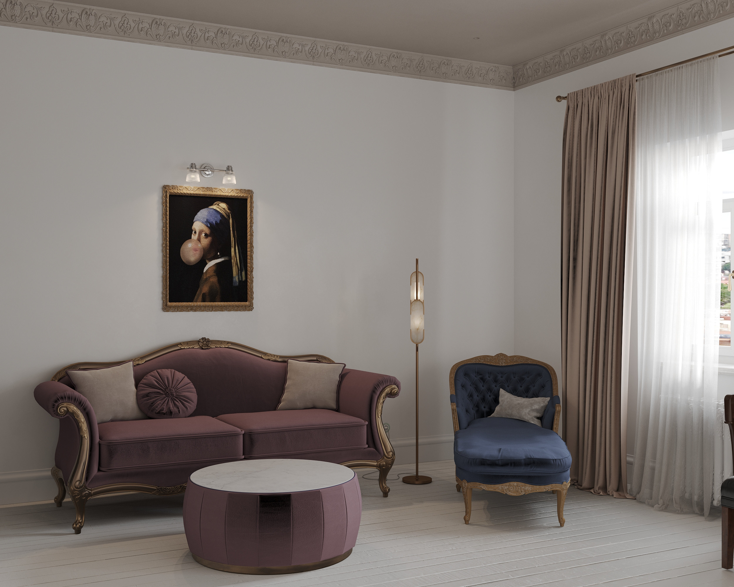 Aesthetics of Classic Interior. Simple Archs — high quality visualizations for your interior projects