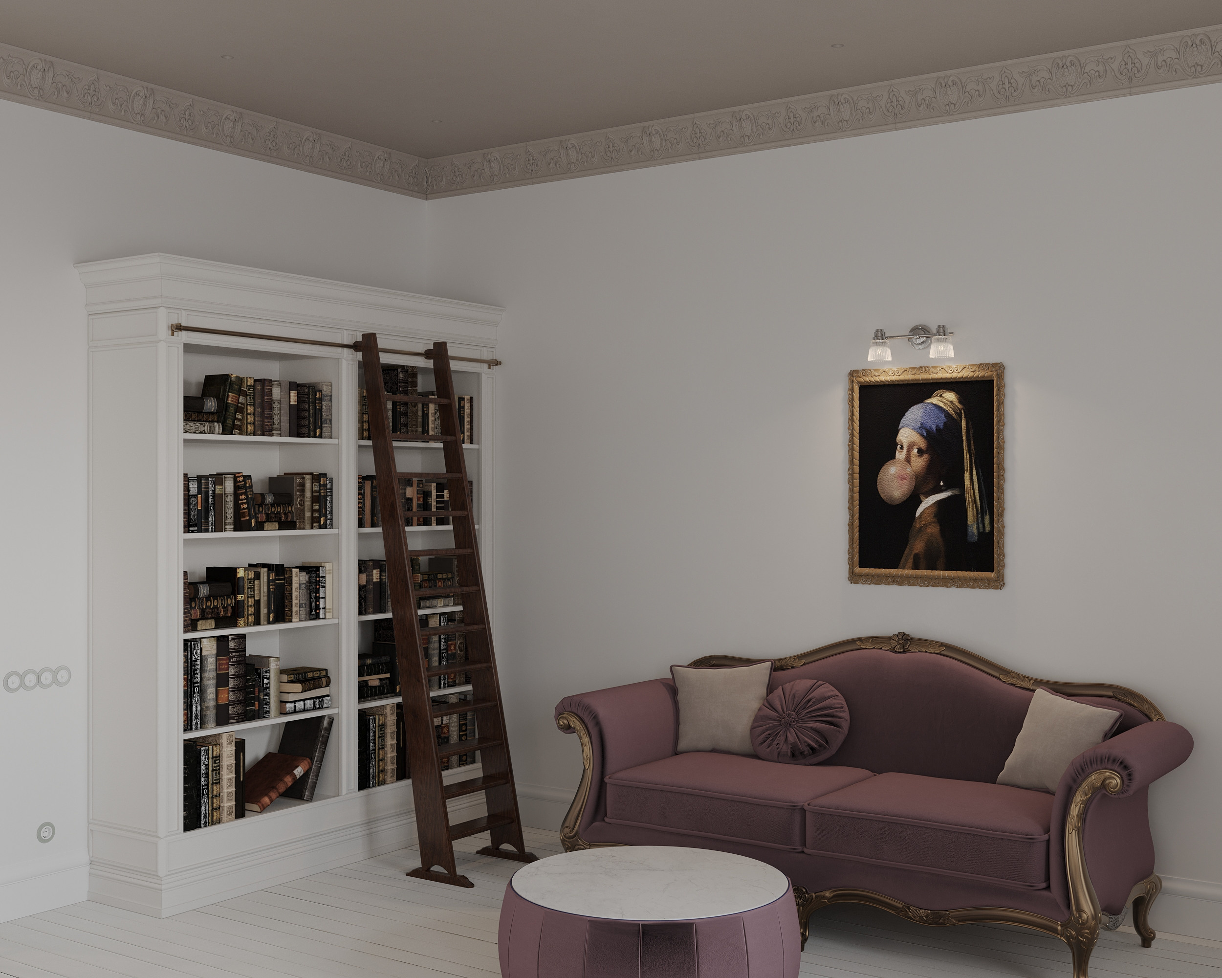 Aesthetics of Classic Interior. Simple Archs — high quality visualizations for your interior projects