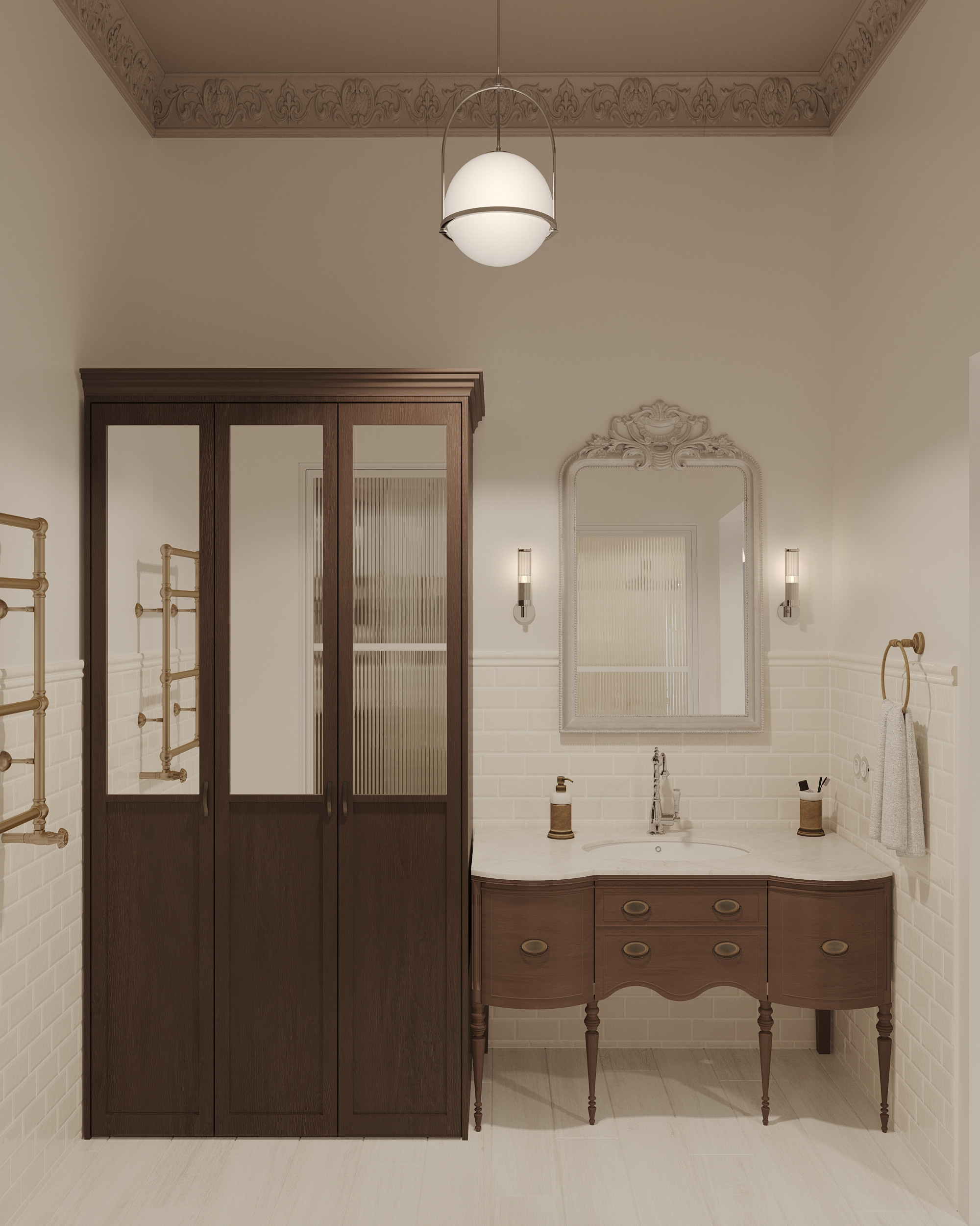 Aesthetics of Classic Interior. Simple Archs — high quality visualizations for your interior projects