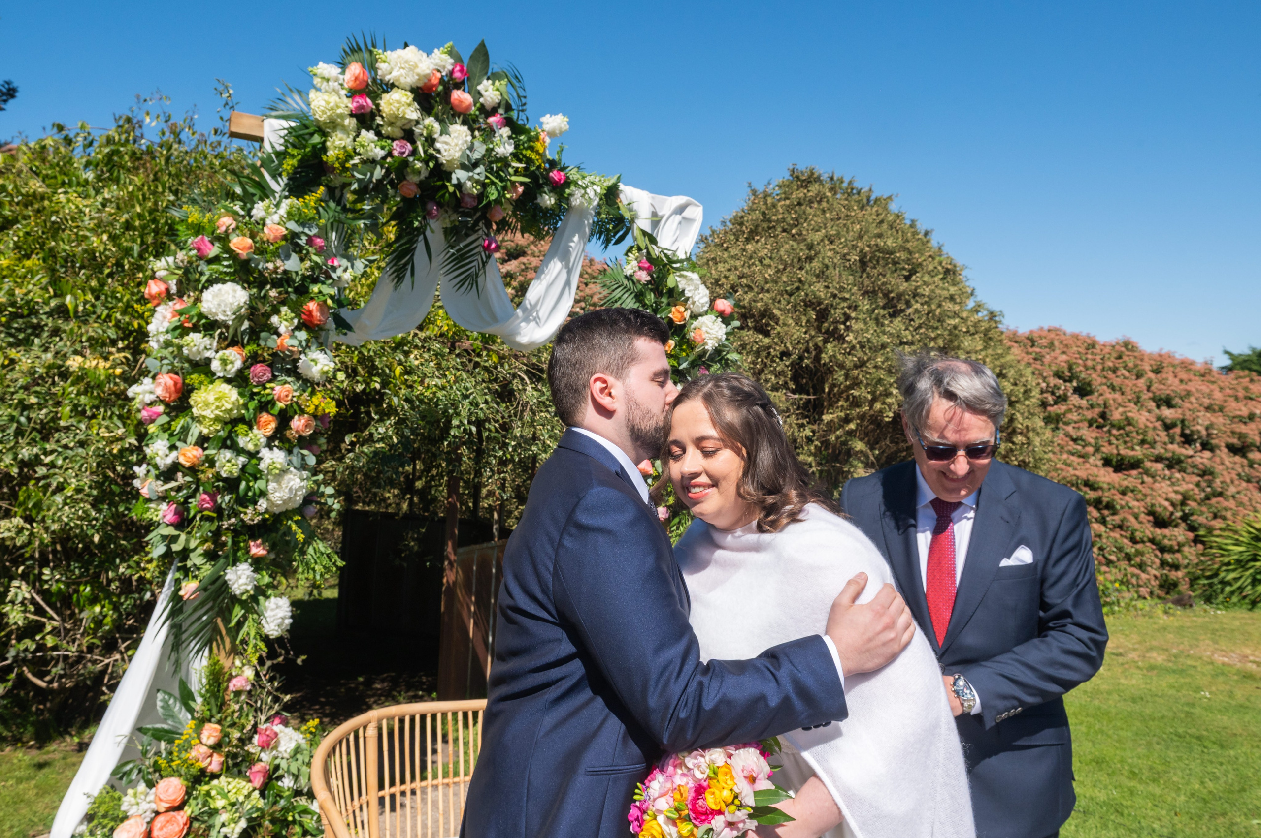 Boda de Claudia y Gabriel · Pazo de Santa Cruz de Bueu, Galicia · Javier Poveda