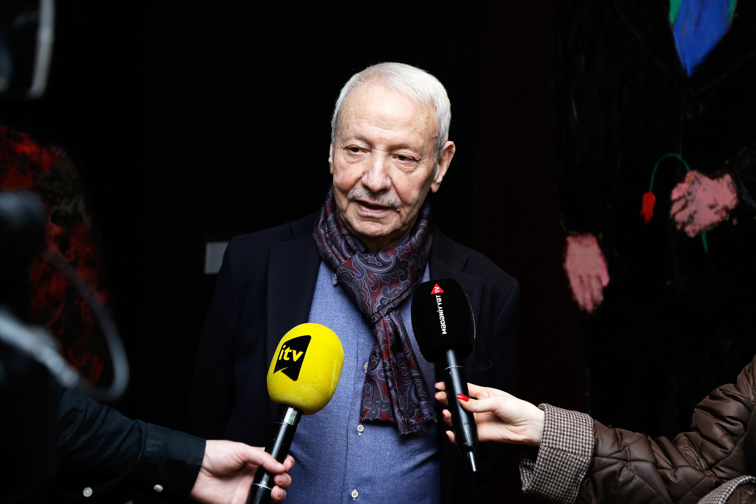 Photo report of “Interpretation” solo exhibition of Kamran Mammadov. KAMRAN MAMMADOV ART