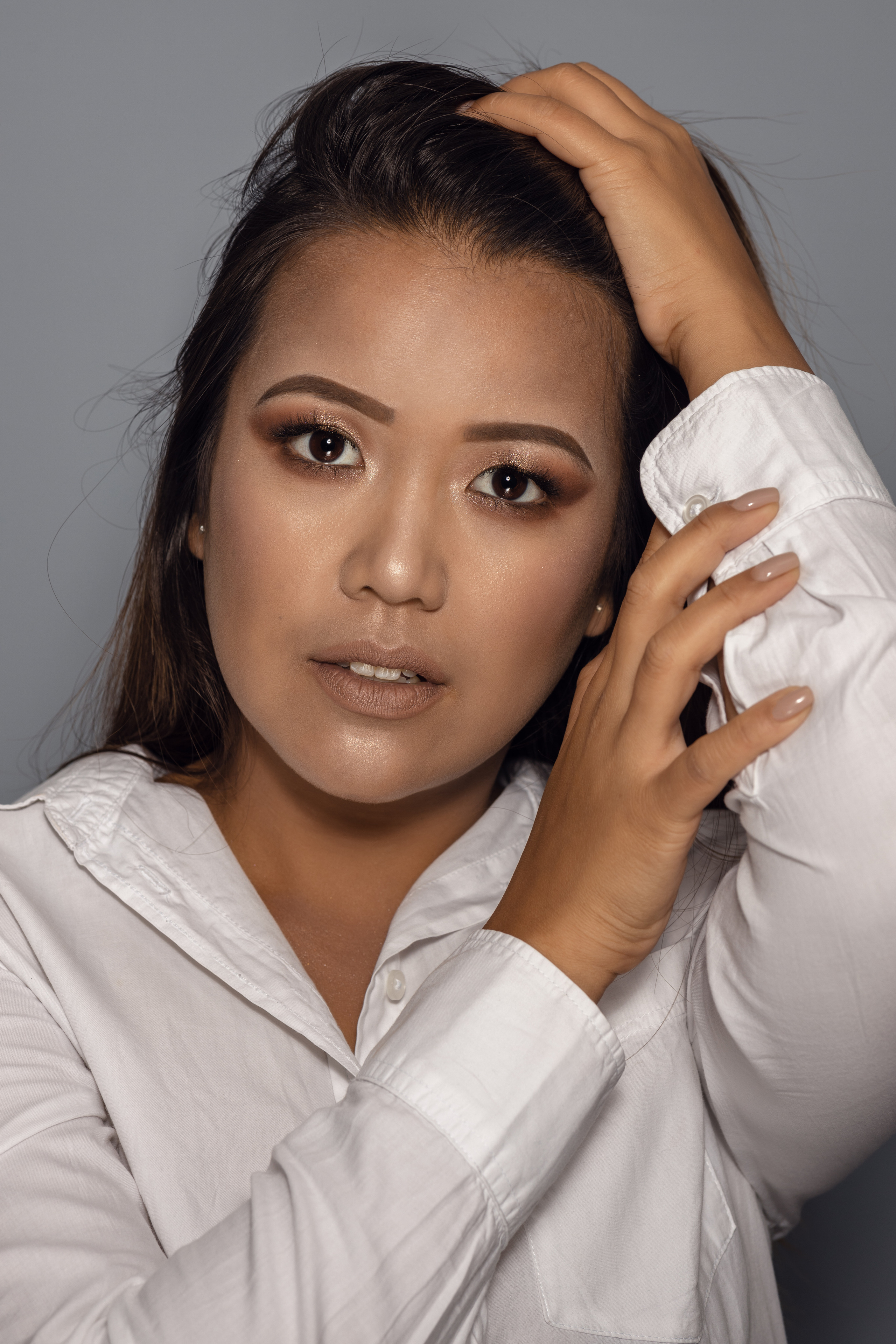 Fotoshooting mit schöner Linh
