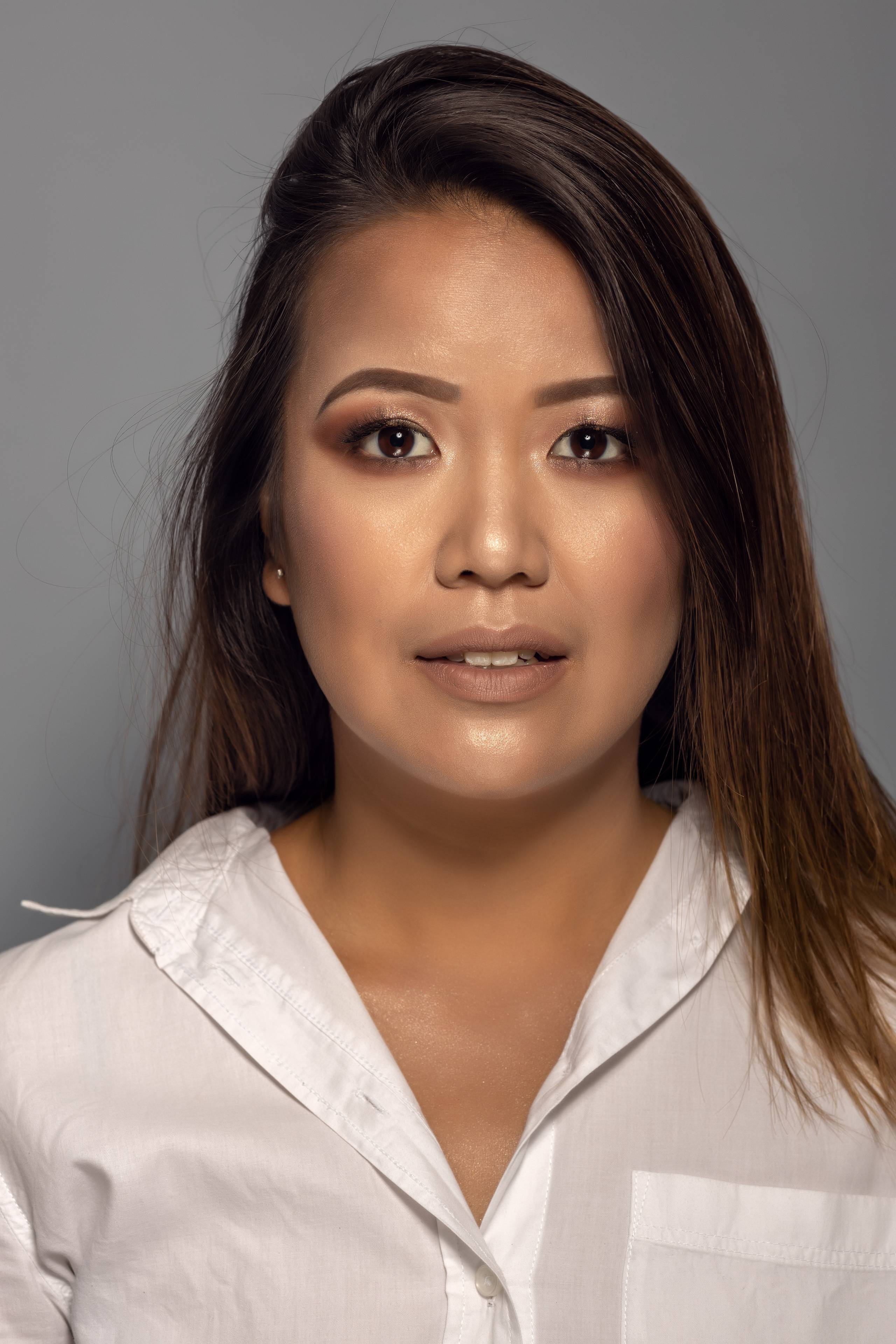 Fotoshooting mit schöner Linh