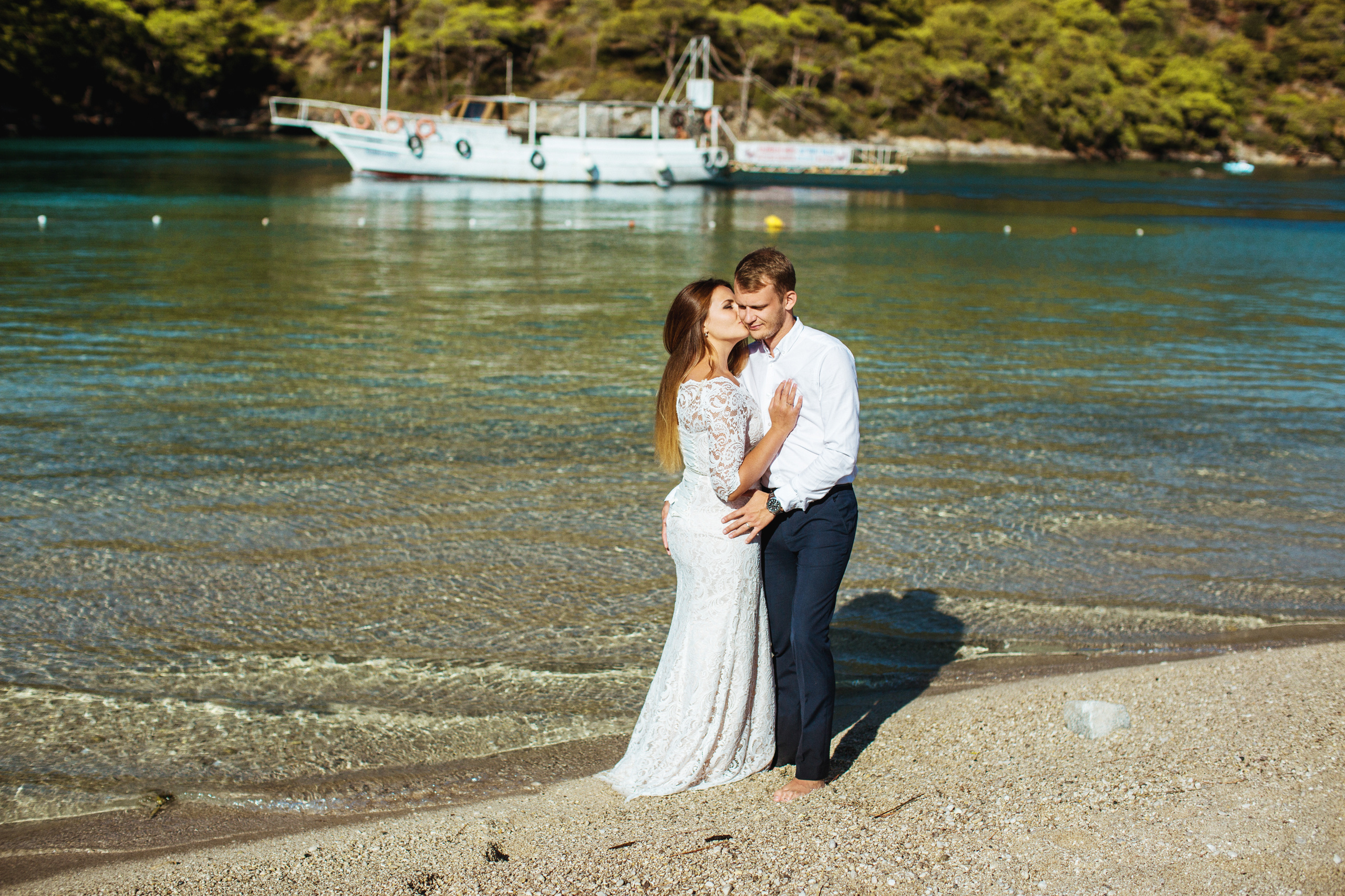 Свадебная фотосессия на пляже в бухте Олюдениз, Фетхие. Фотограф в Каппадокии / Julia Ganch