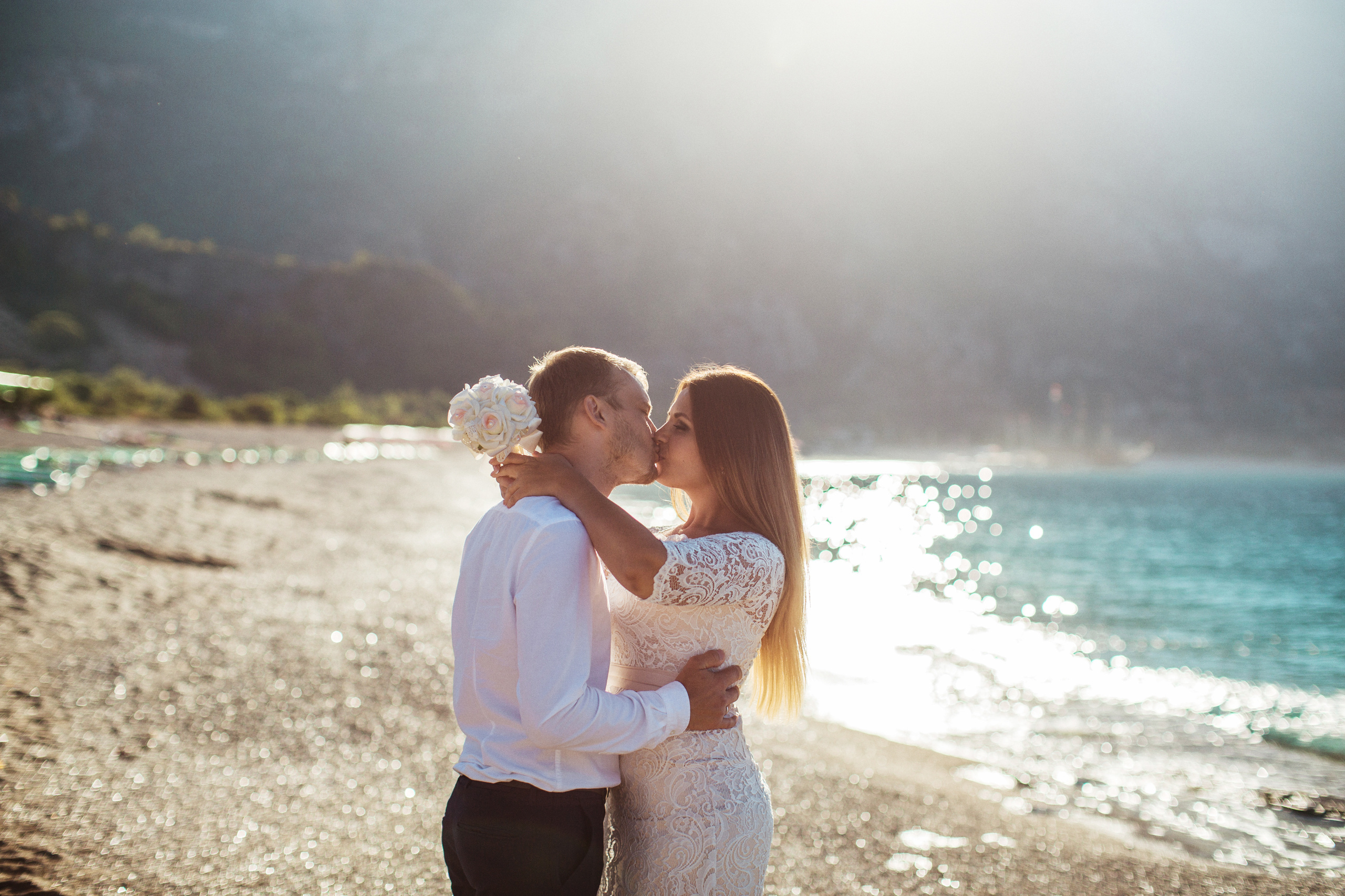 Свадебная фотосессия на пляже в бухте Олюдениз, Фетхие. Фотограф в Каппадокии / Julia Ganch