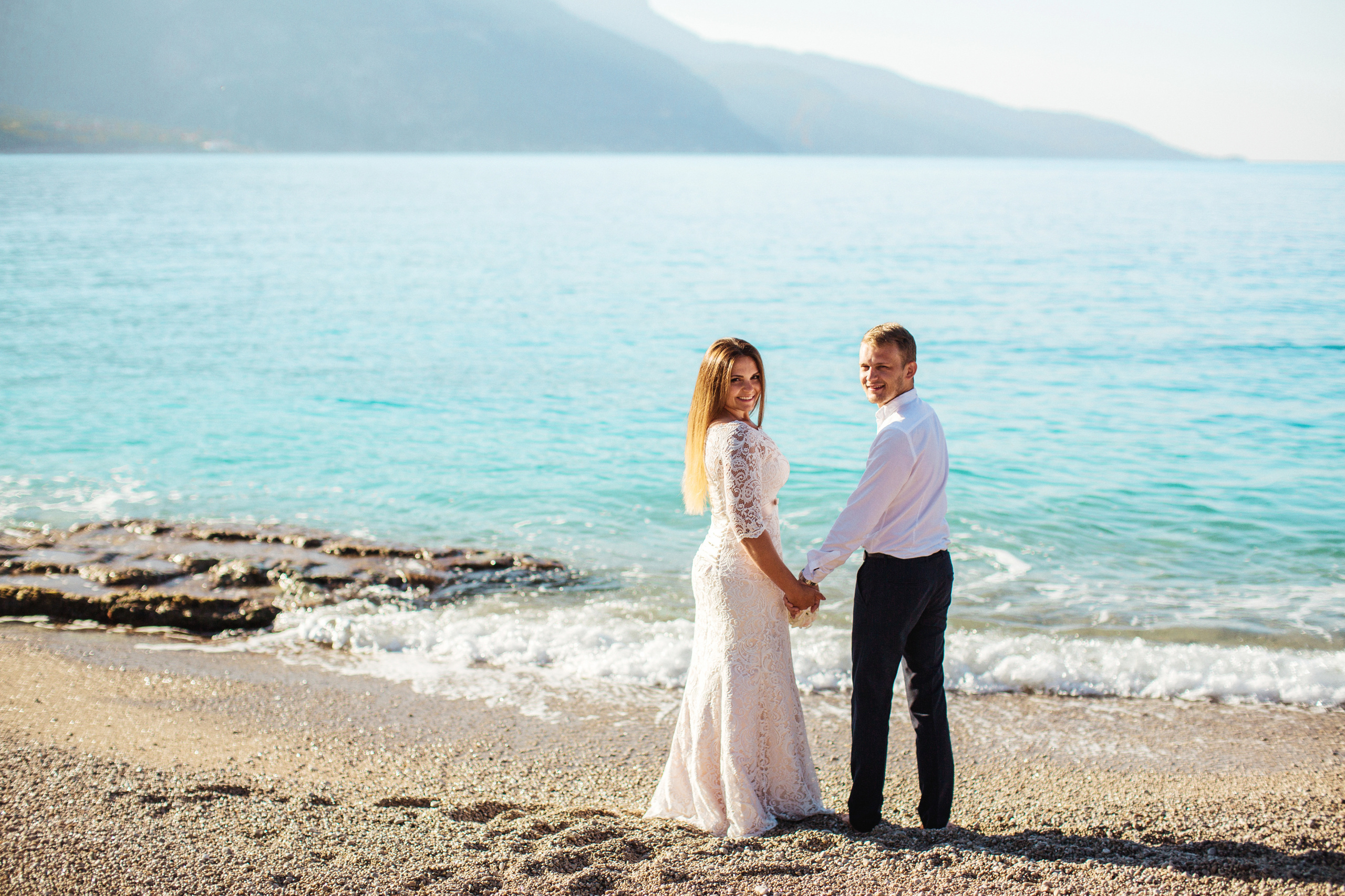 Свадебная фотосессия на пляже в бухте Олюдениз, Фетхие. Фотограф в Каппадокии / Julia Ganch