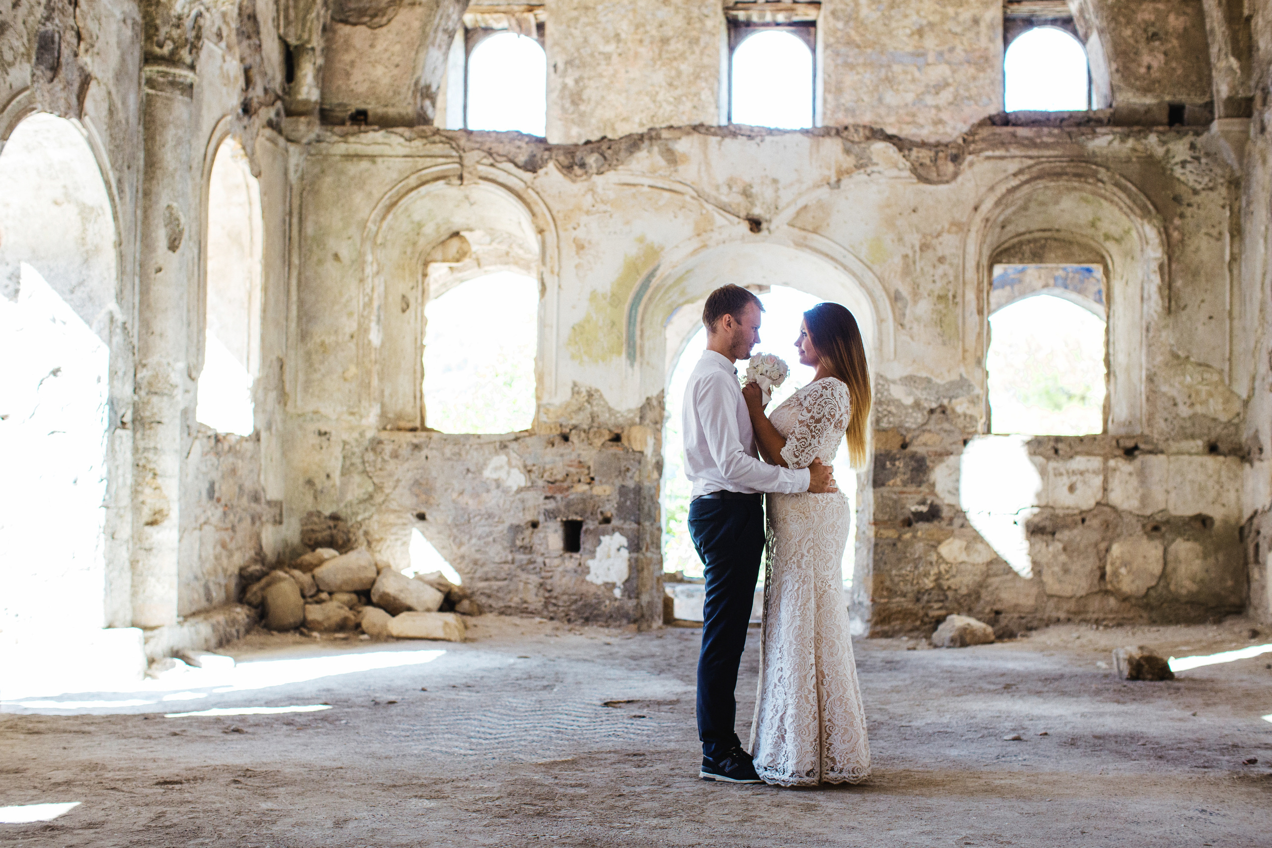 Свадебная фотосессия на пляже в бухте Олюдениз, Фетхие. Фотограф в Каппадокии / Julia Ganch