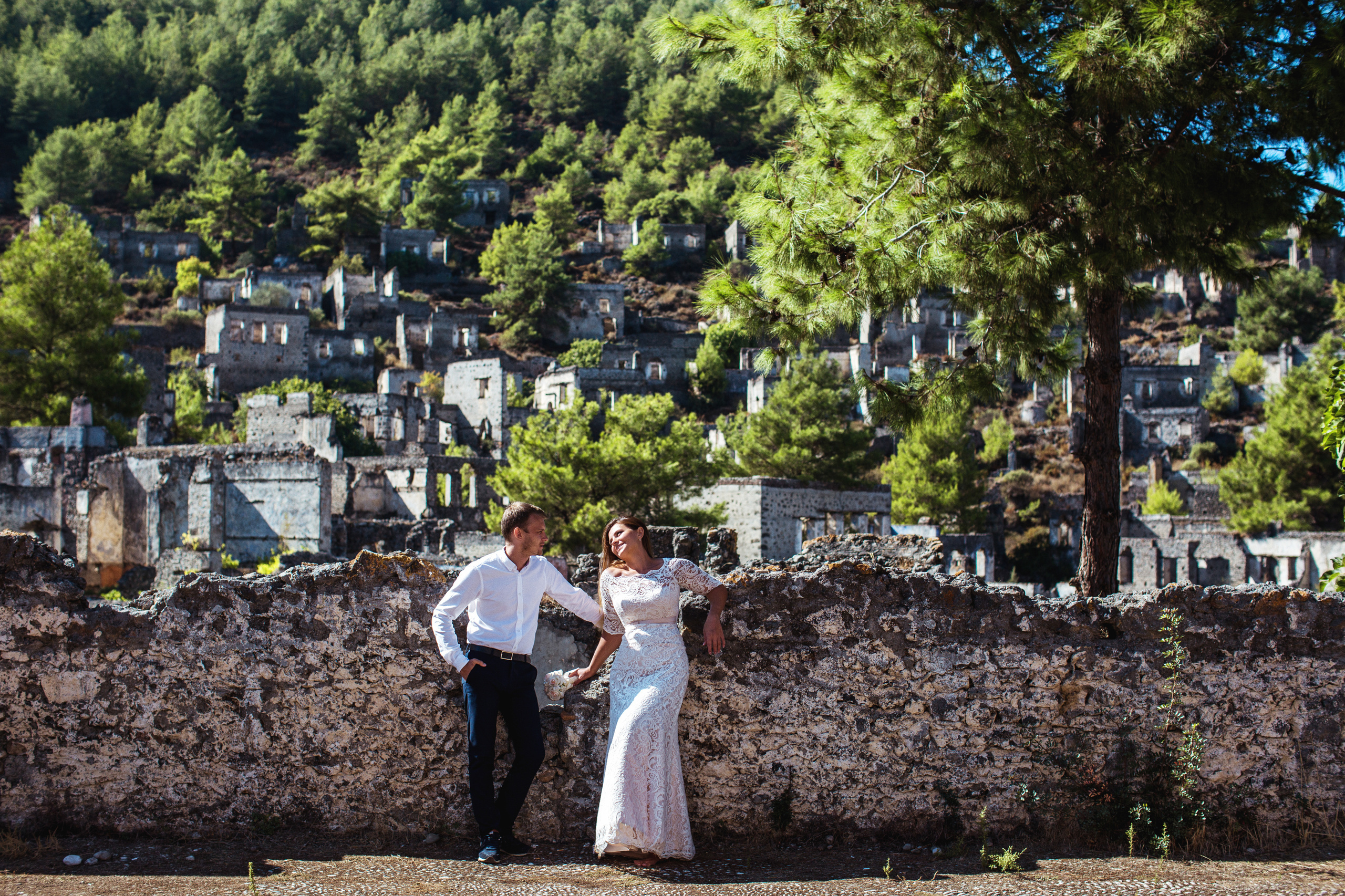 Свадебная фотосессия на пляже в бухте Олюдениз, Фетхие. Фотограф в Каппадокии / Julia Ganch