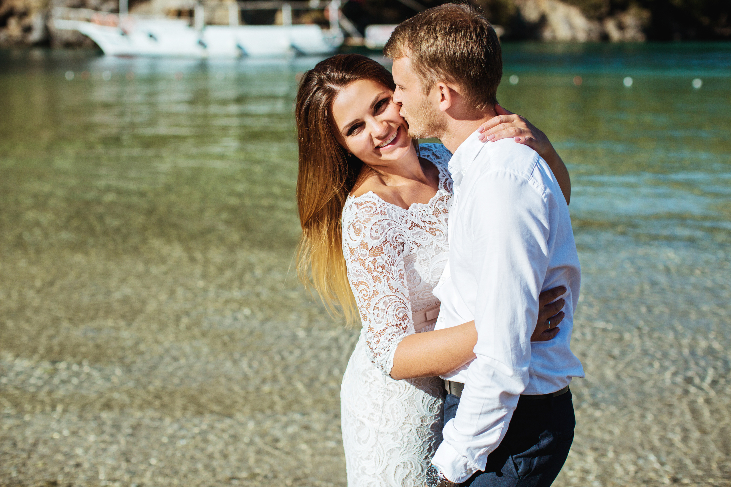 Свадебная фотосессия на пляже в бухте Олюдениз, Фетхие. Фотограф в Каппадокии / Julia Ganch