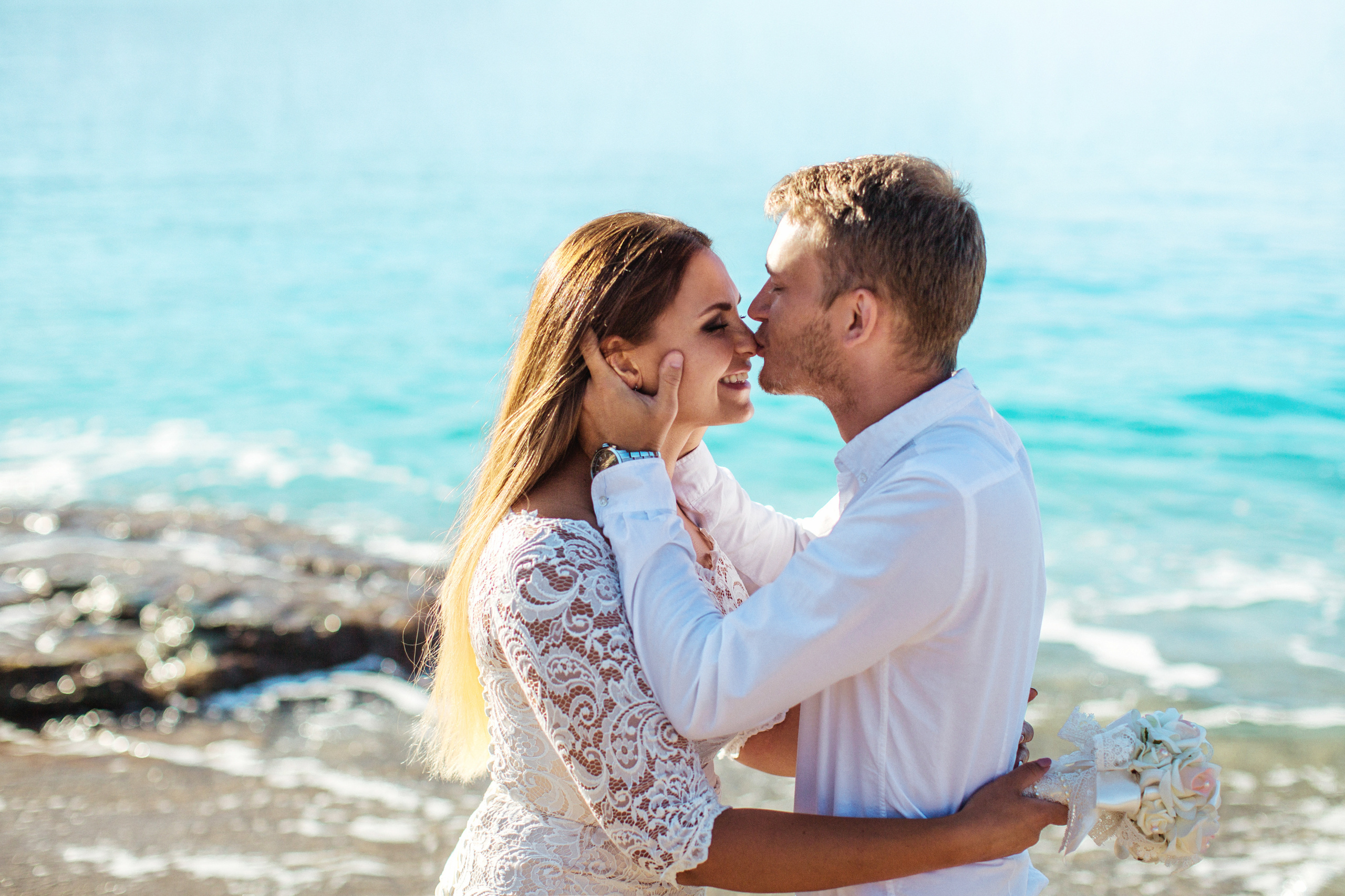Свадебная фотосессия на пляже в бухте Олюдениз, Фетхие. Фотограф в Каппадокии / Julia Ganch
