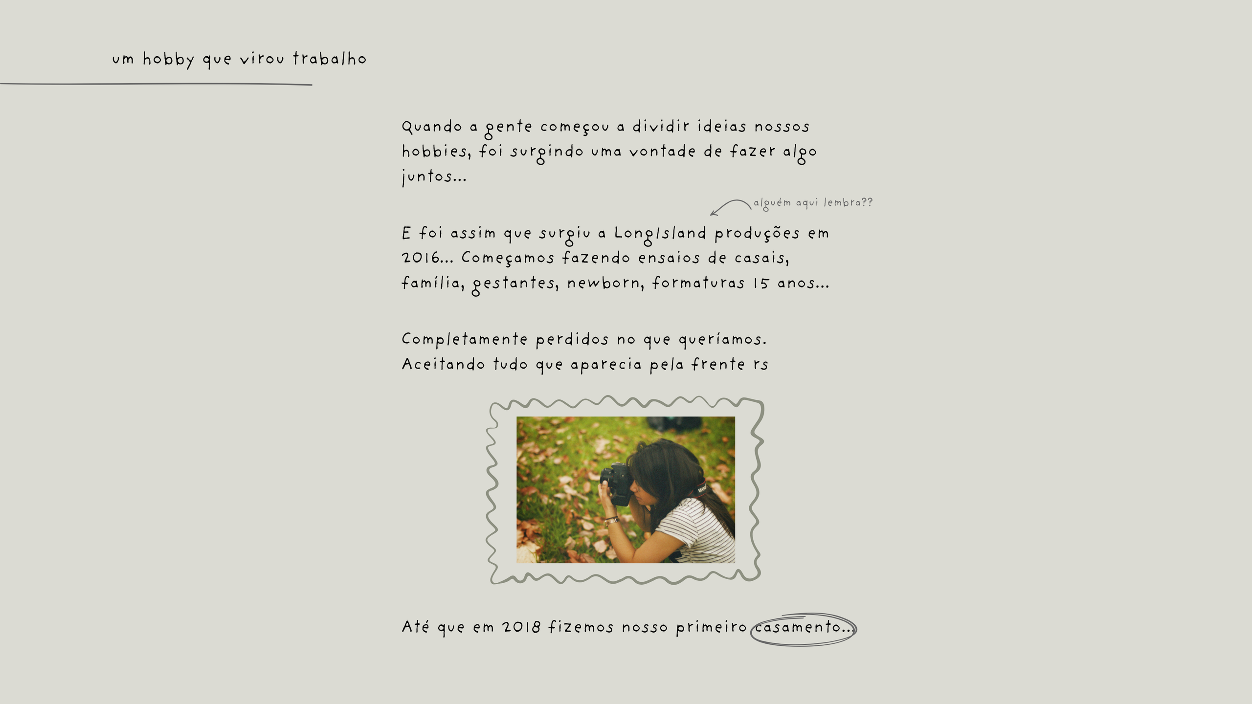 Sobre nós. Congiu Wedding