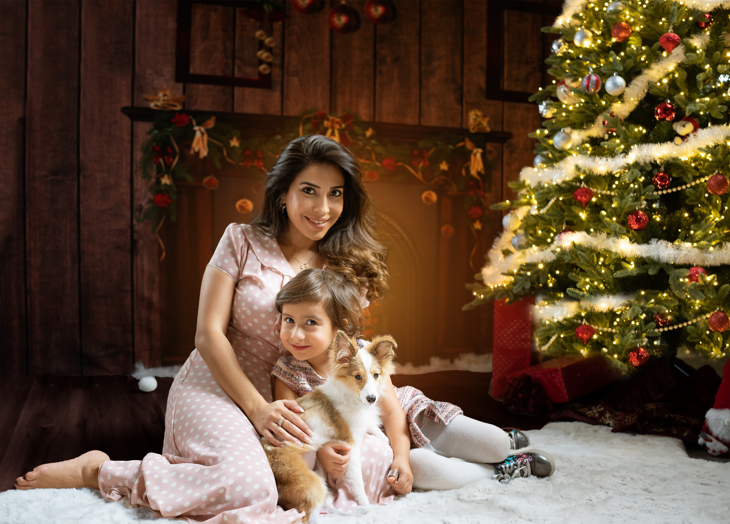 Christmas photoshoots in Houston. Photographer Irina Kozhemyakina. Houston