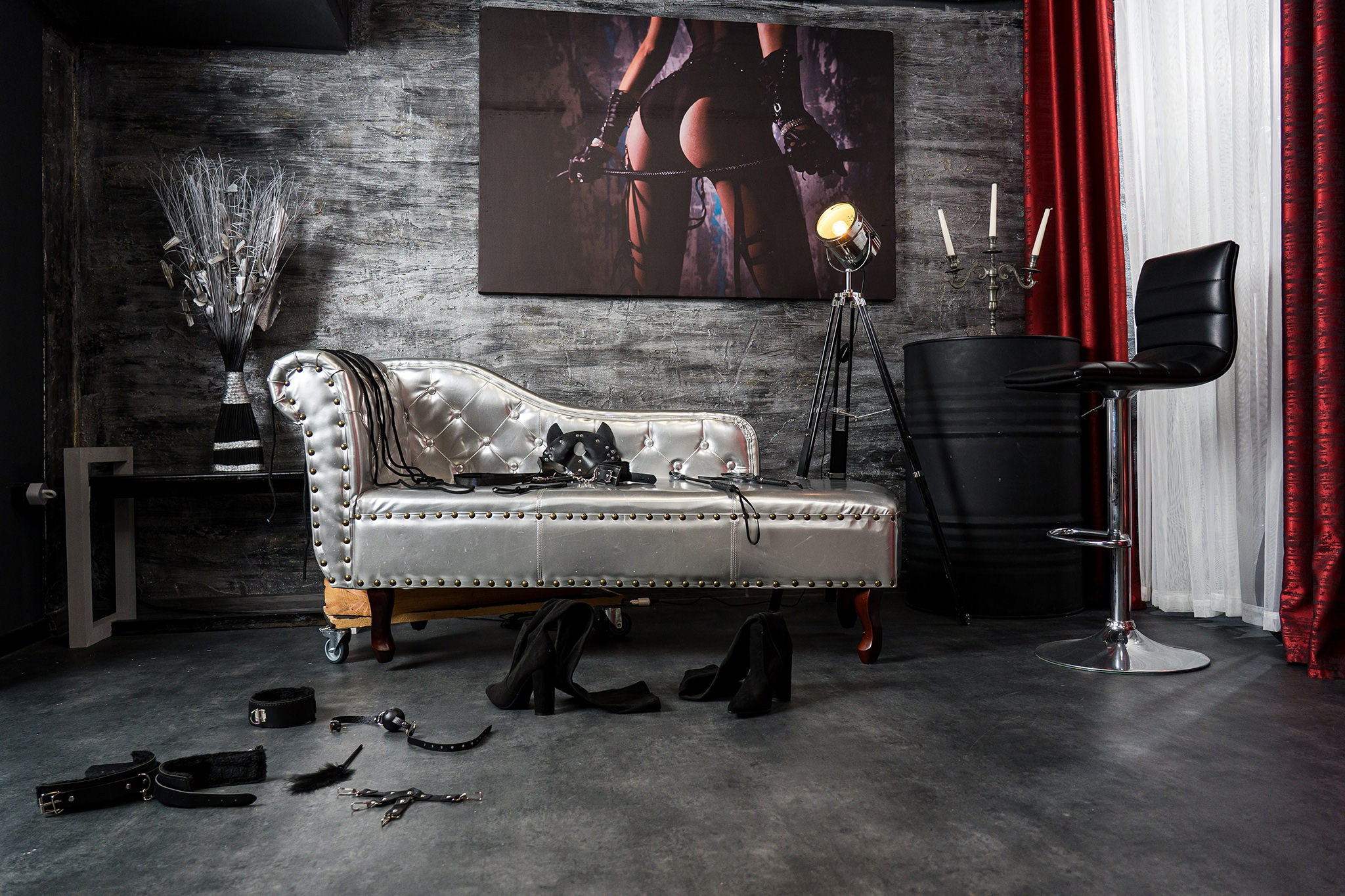 Prezentare studio foto personal Galati. Setup decoruri. Studio foto Galati sexy — boudoir fotograf freelancer Florin Costache