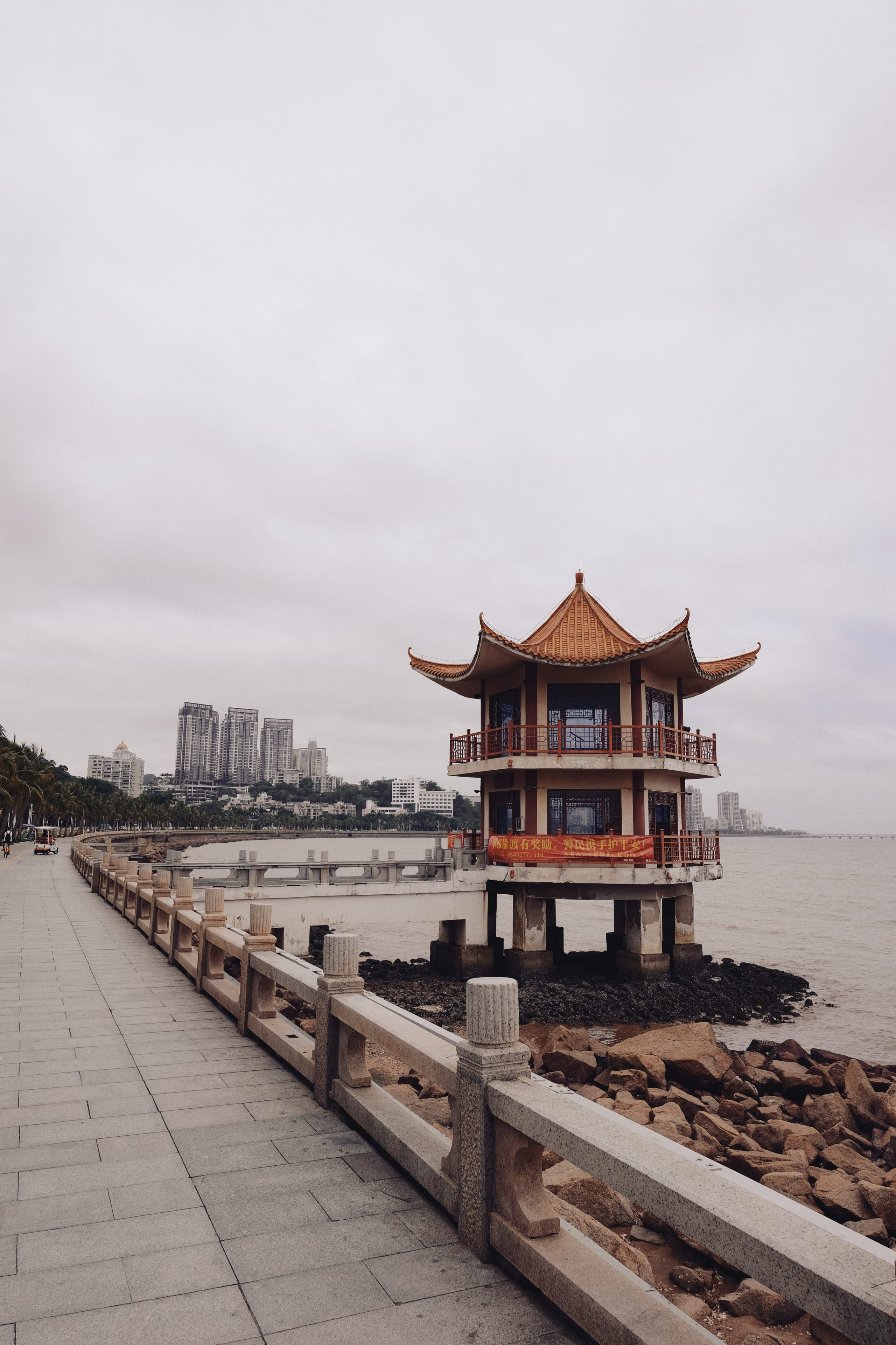 Waterfront of Zhuhai City