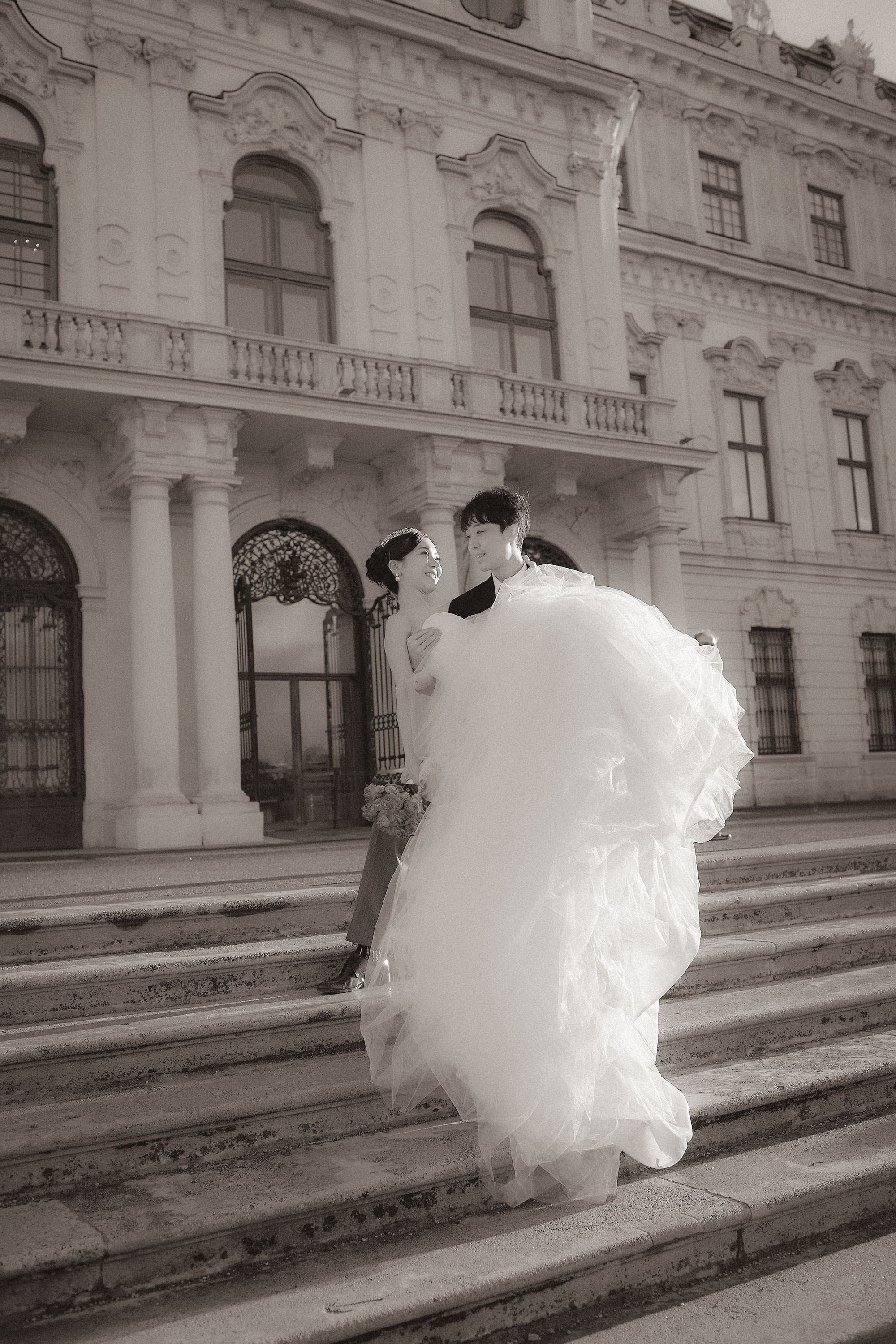 Belvedere Palace Wedding, Vienna, Austria. Northeast Ohio (Cleveland, Youngstown, Akron) Wedding Photography