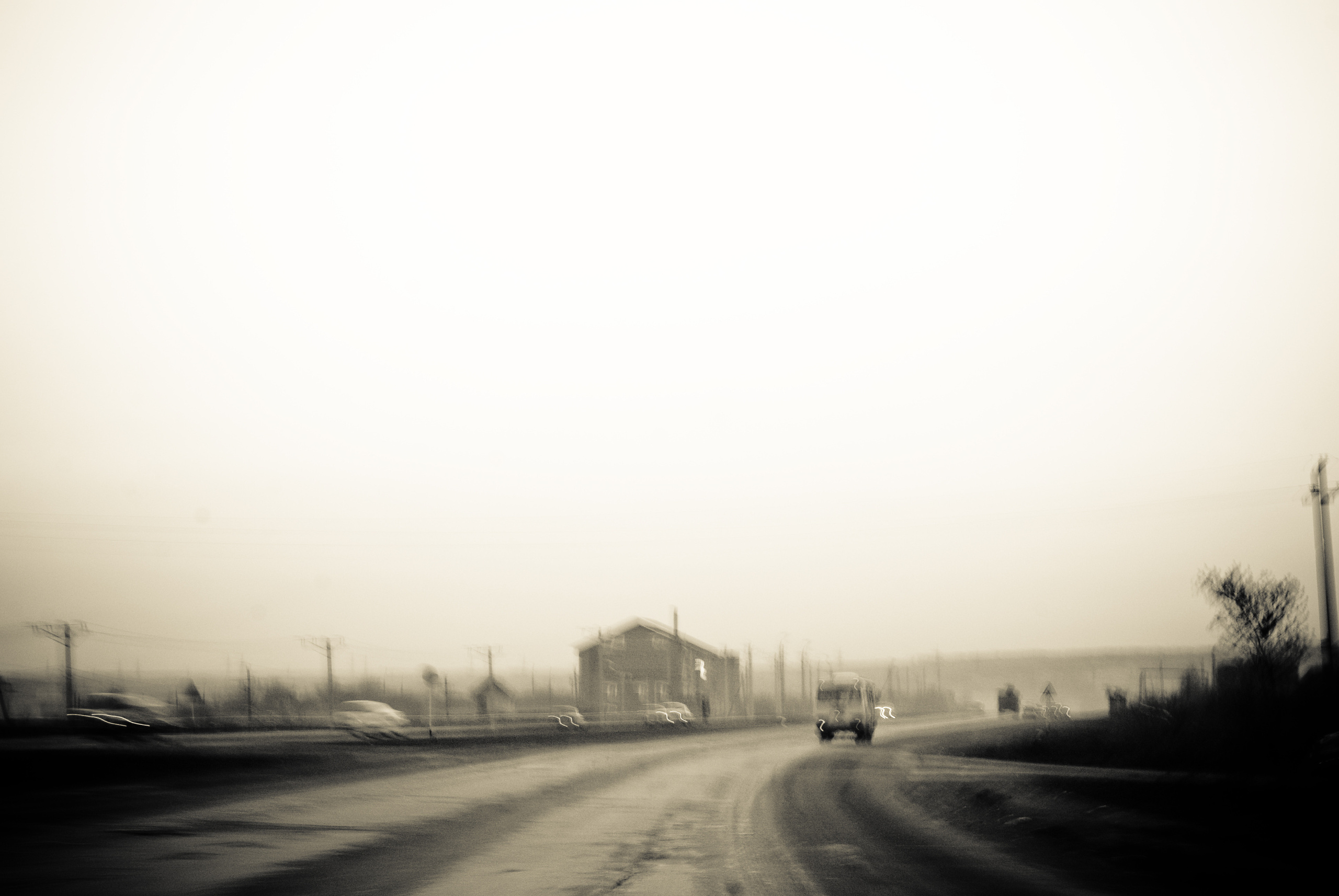 The road. Victoria Dini. Art photography in London / Folkestone, UK