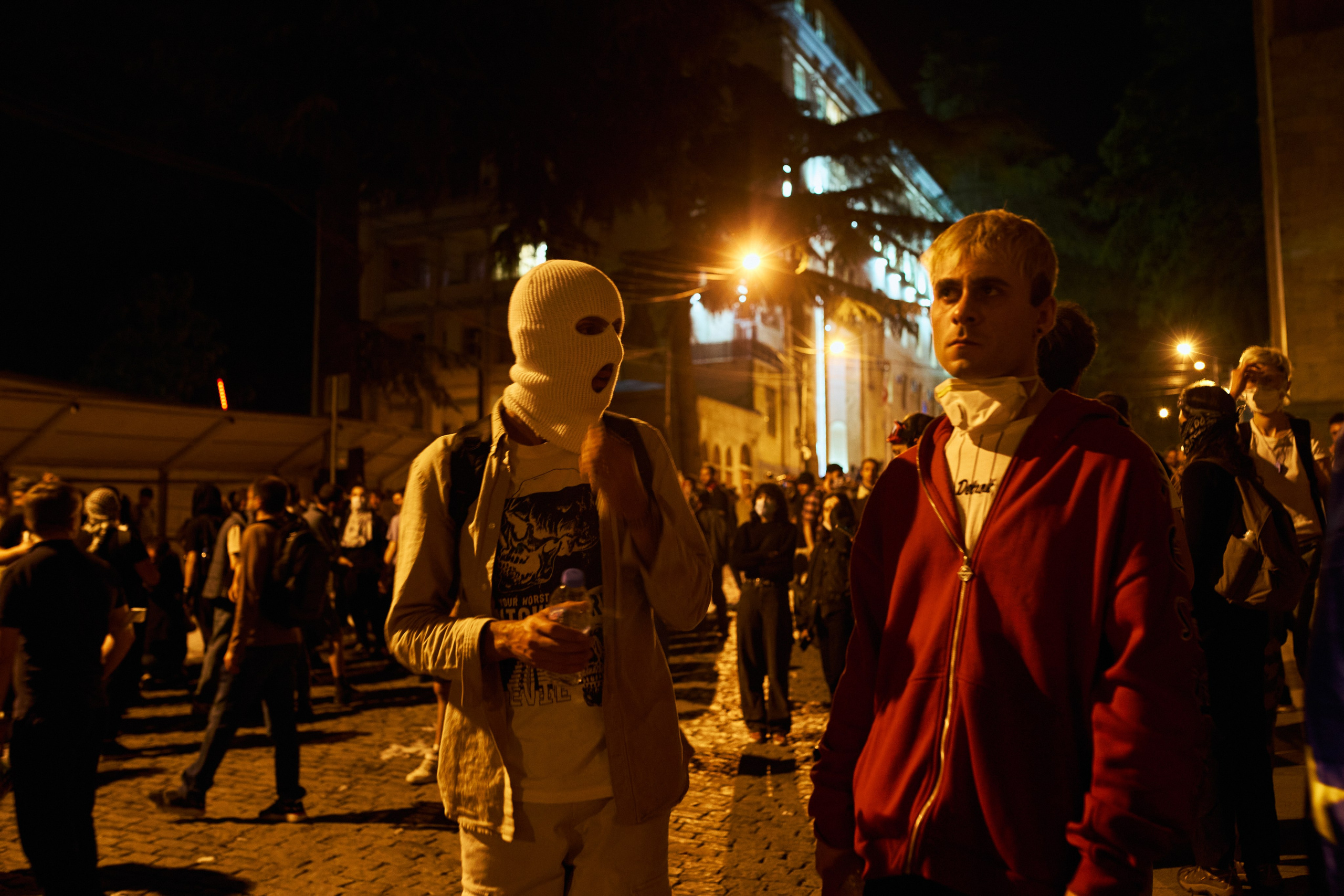 Georgia against «foreign law»/ არა რუსულ კანონს. Visual artist