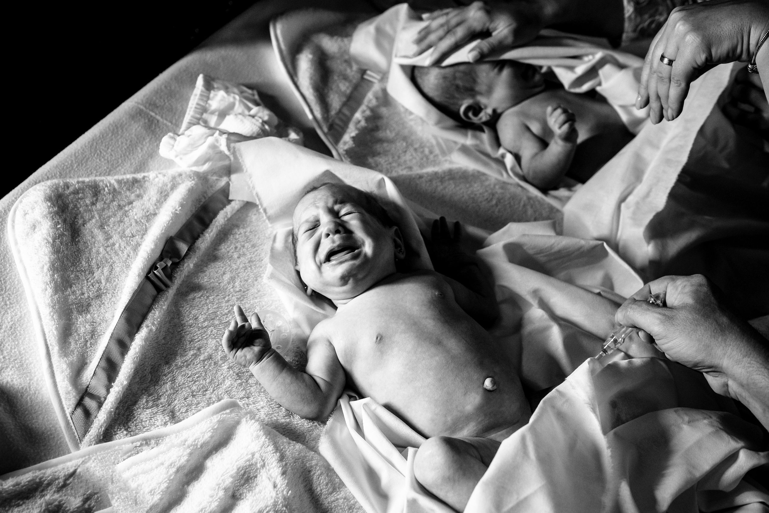 Aida, Clara, Francesca. Acasă