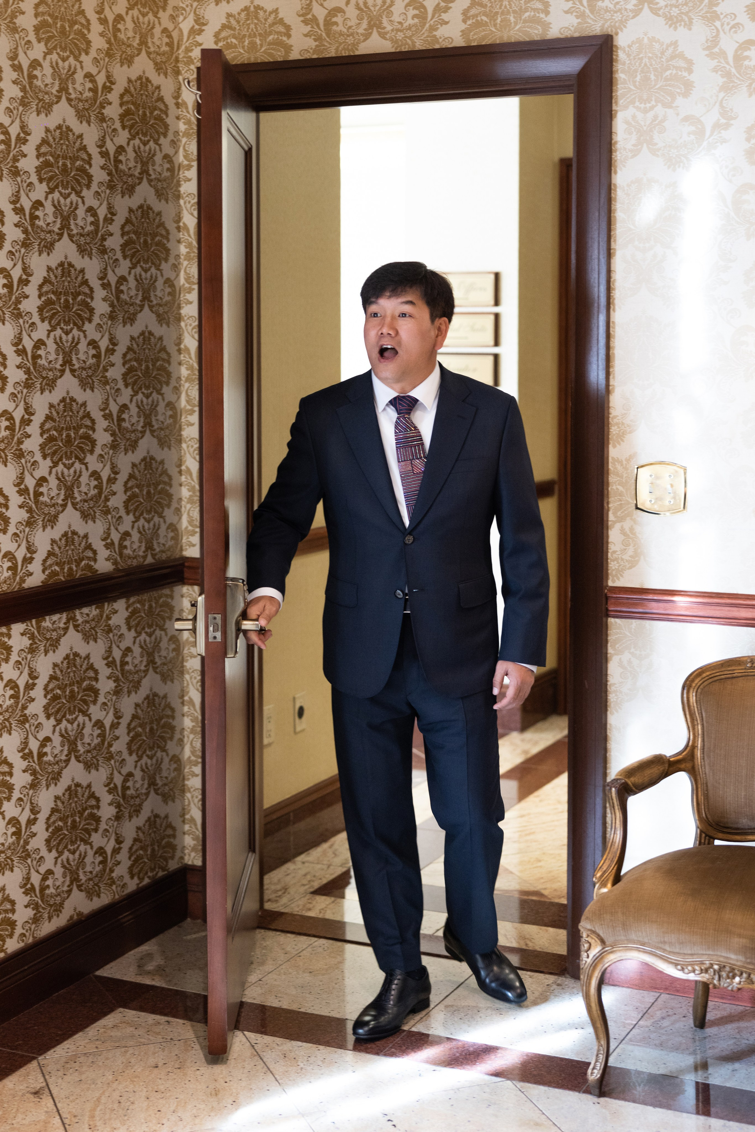 Conner Wiburn & Esther Roh in The Venetian in Garfield, NJ. Wedding Photo & Video