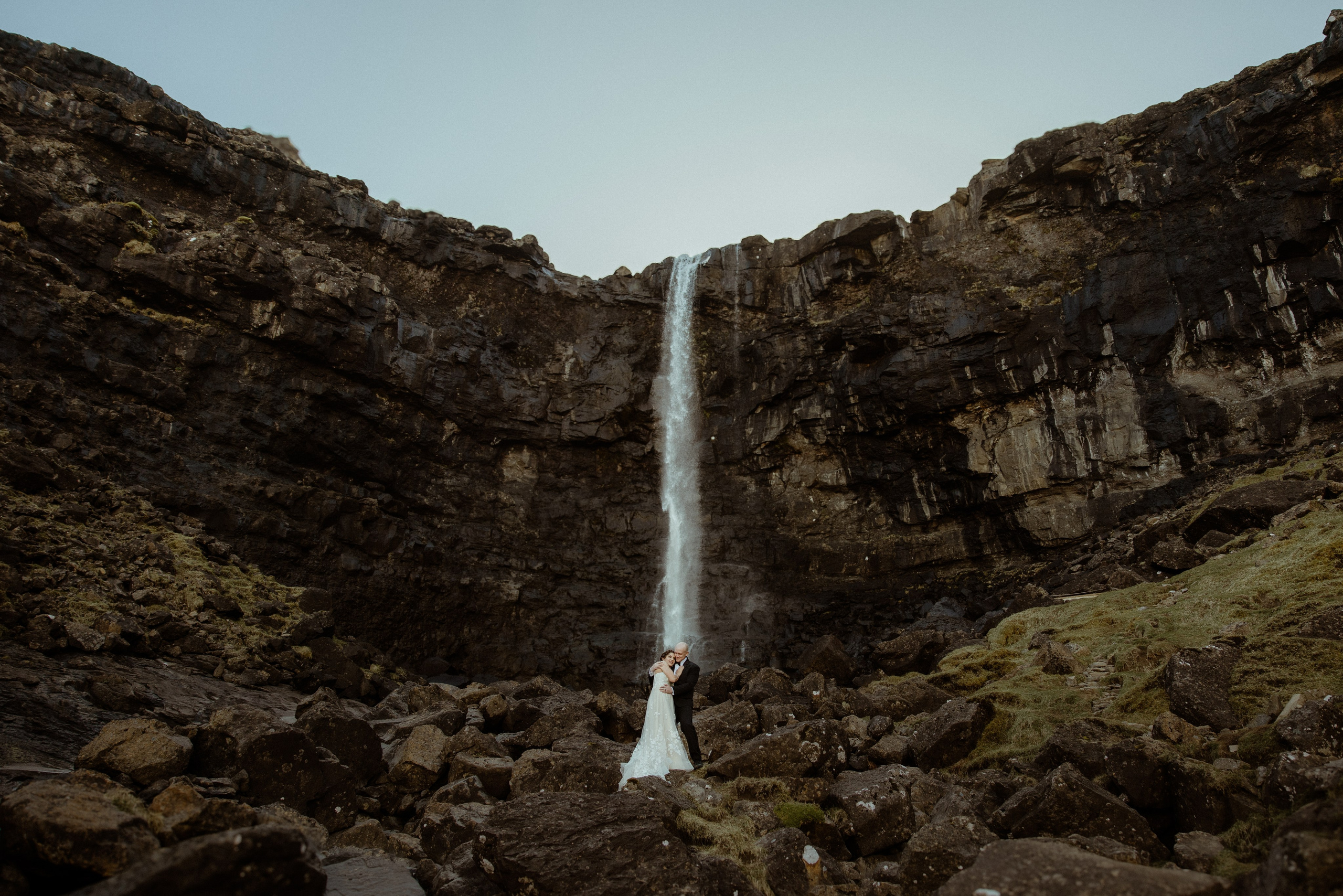 Faroe Islands elopement | Adventure wedding in Faroe Islands. Iceland elopement photographer & videographer