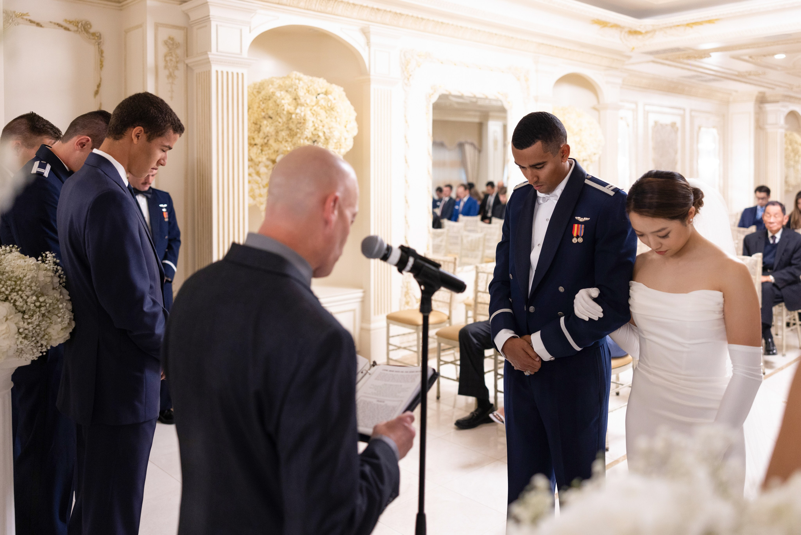 Conner Wiburn & Esther Roh in The Venetian in Garfield, NJ. Wedding Photo & Video