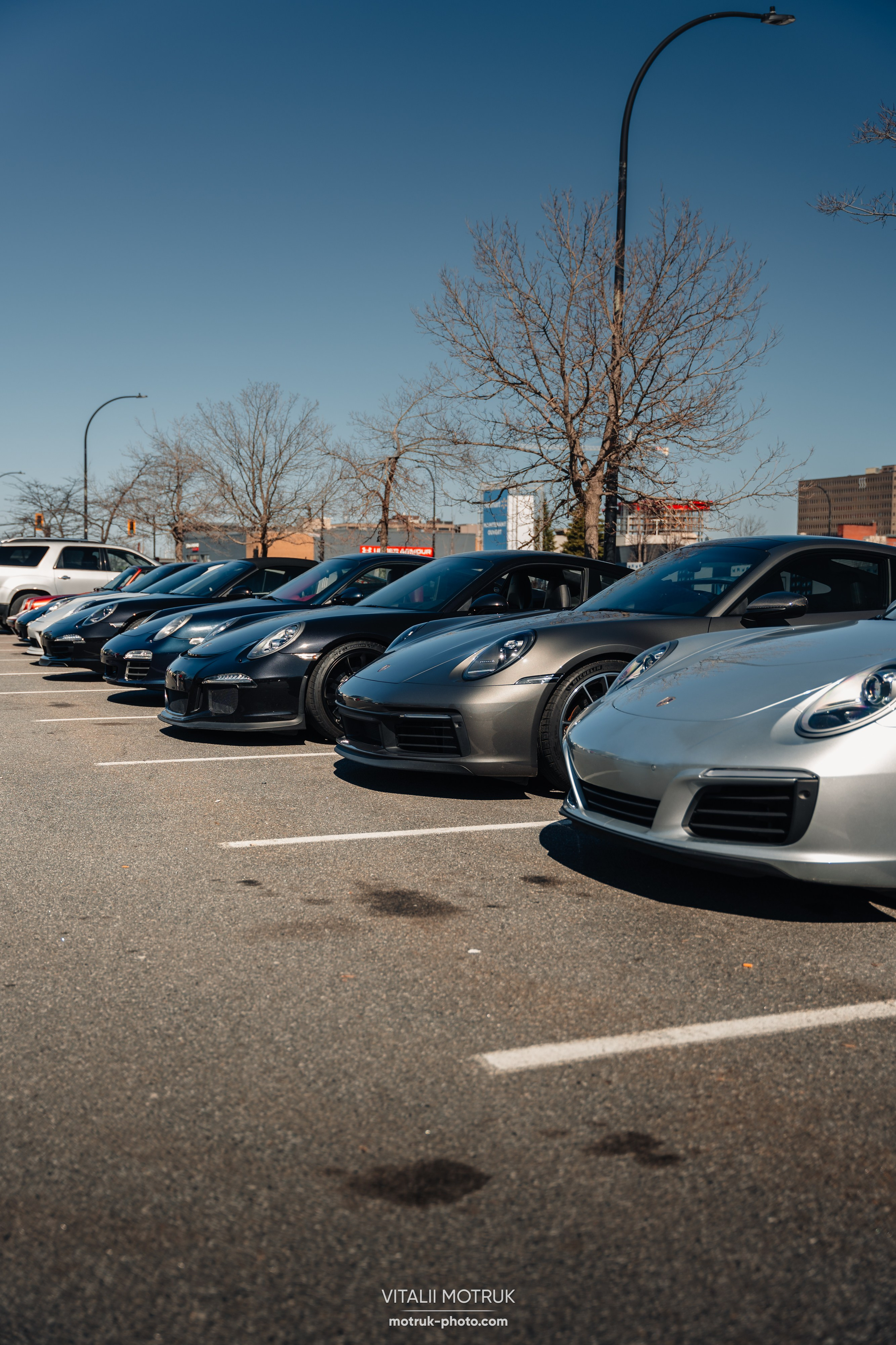 Porsche meet Montreal. Photographer in Paris — Vitalii Motruk