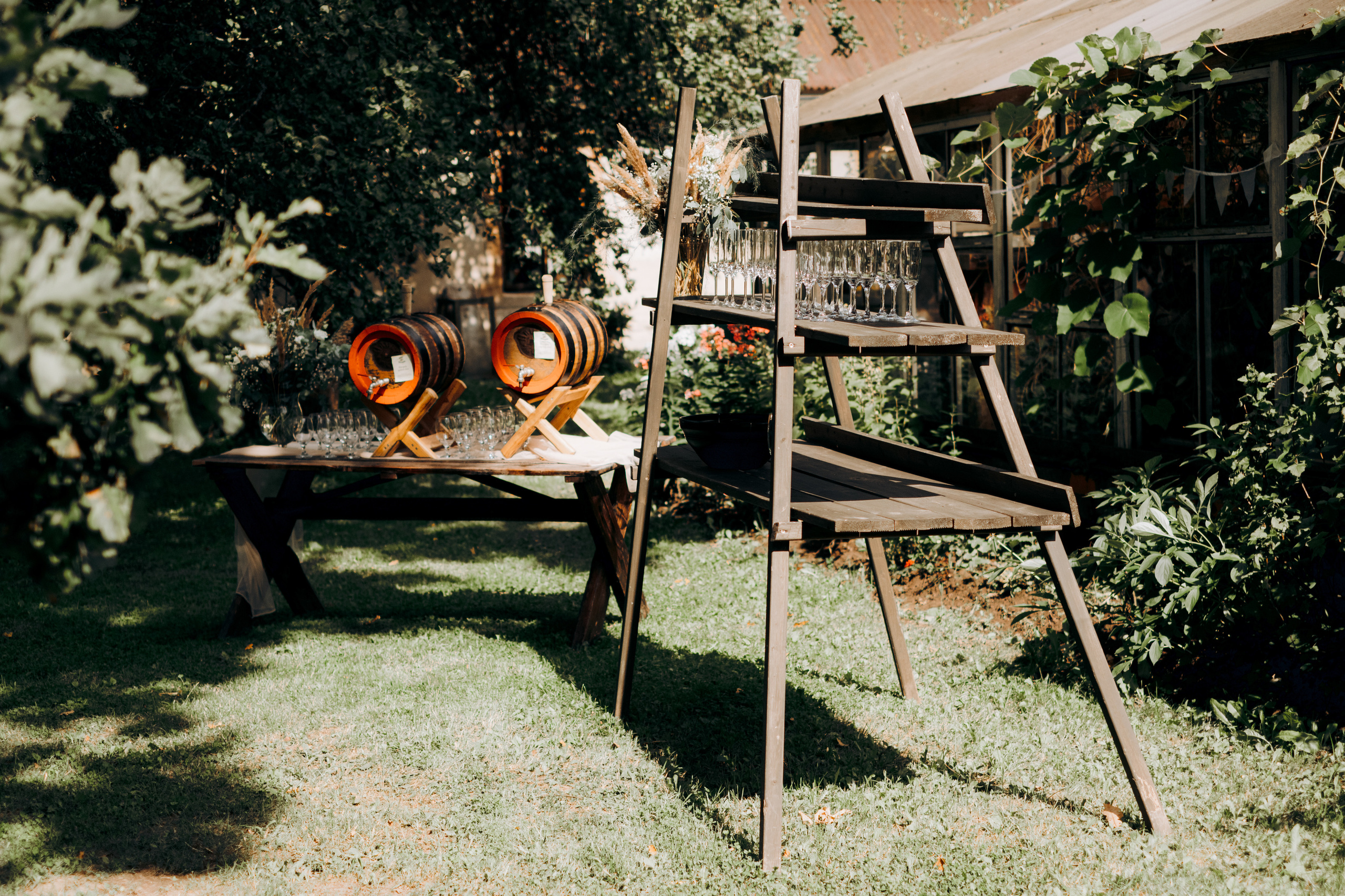 Viesu nams siltumnica deko