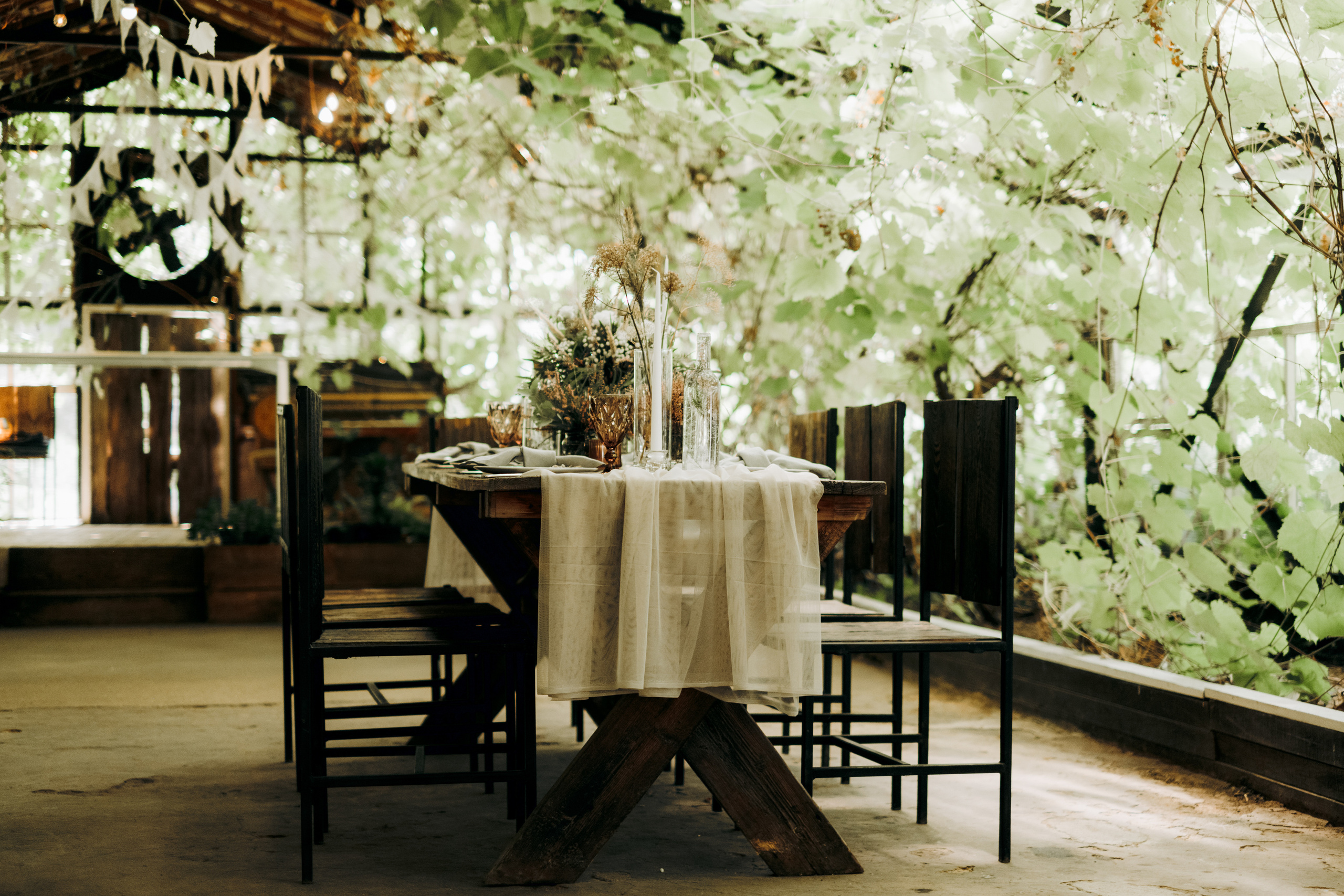 Viesu nams siltumnica deko