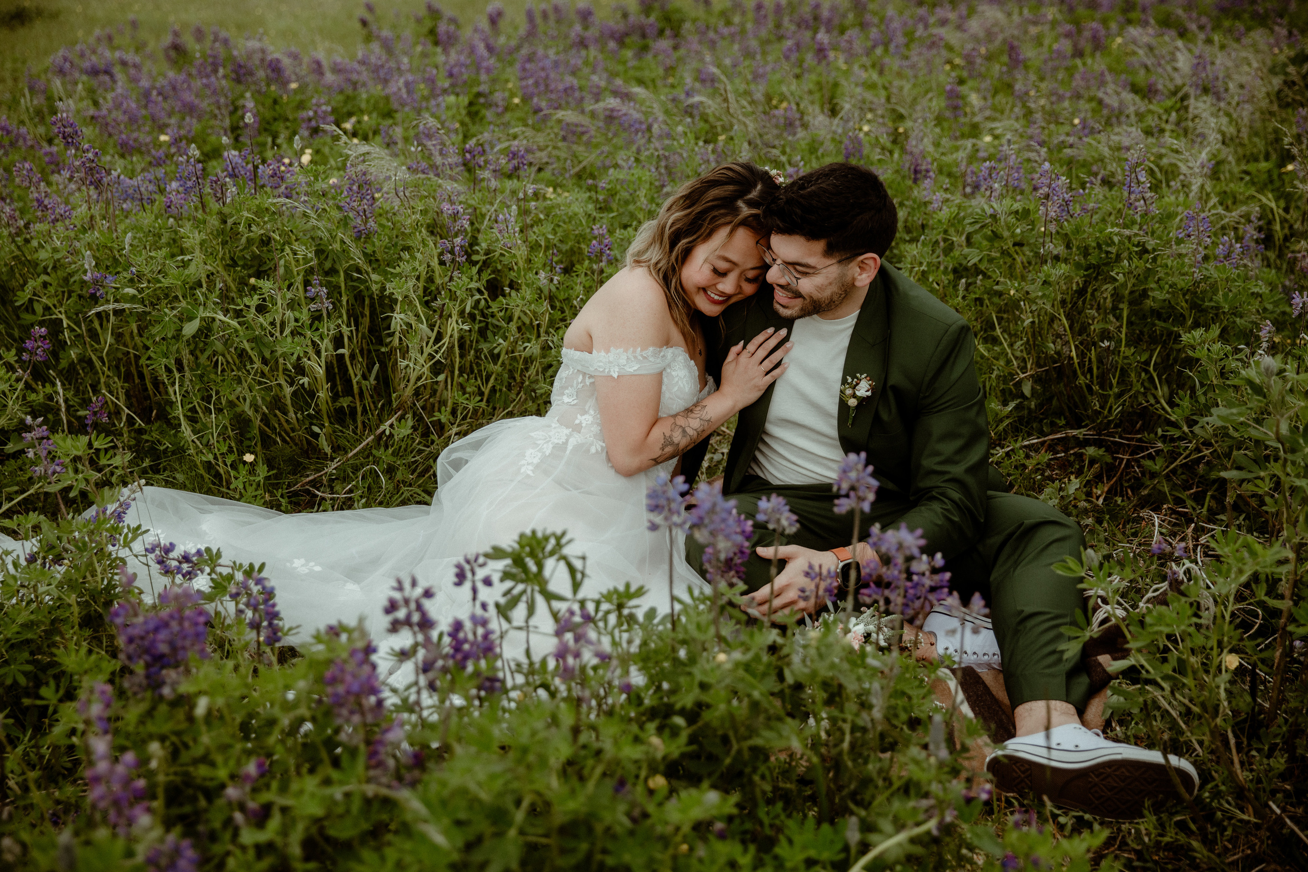 Kvernufoss Waterfall Elopement. Iceland elopement photographer & videographer
