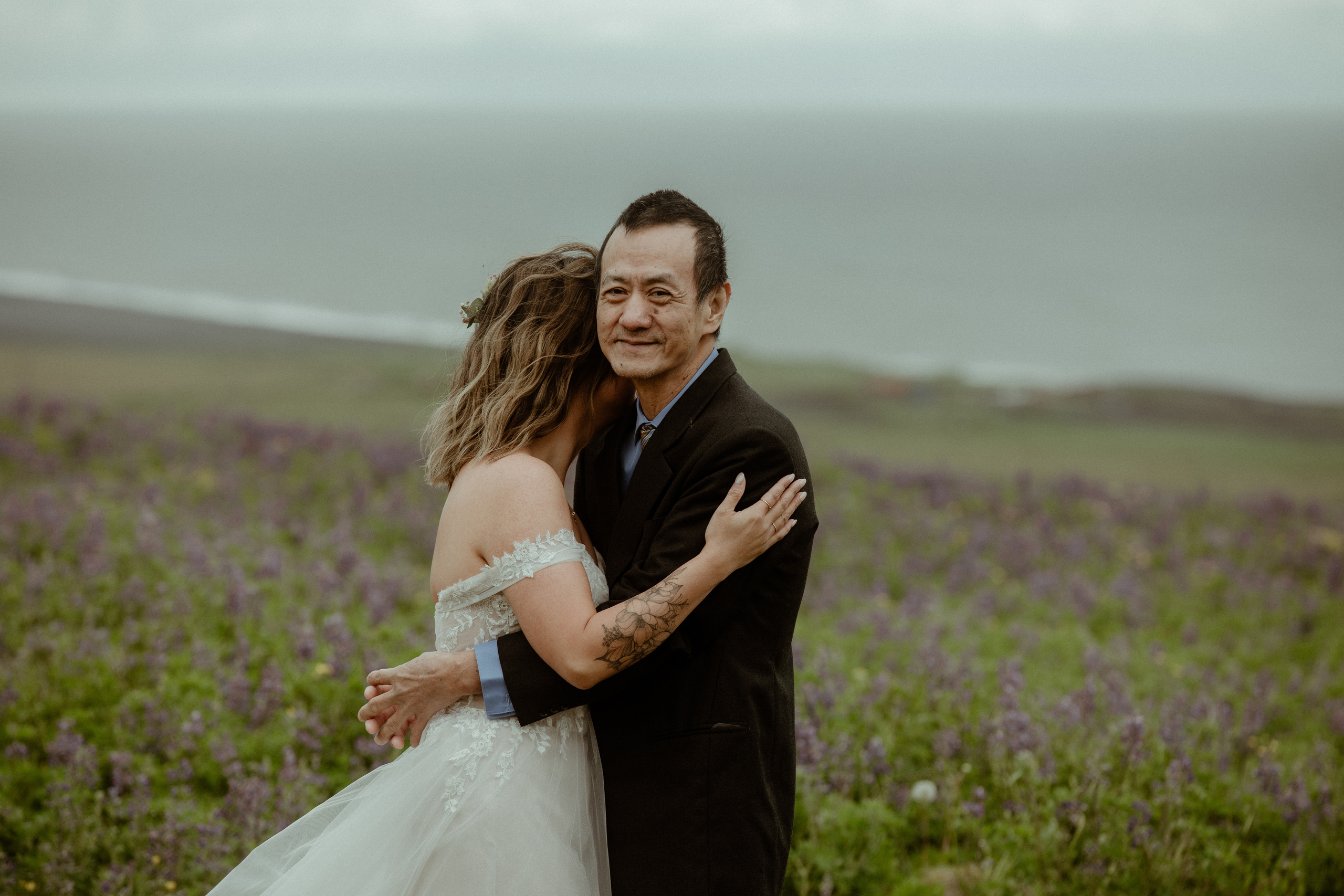 Kvernufoss Waterfall Elopement. Iceland elopement photographer & videographer