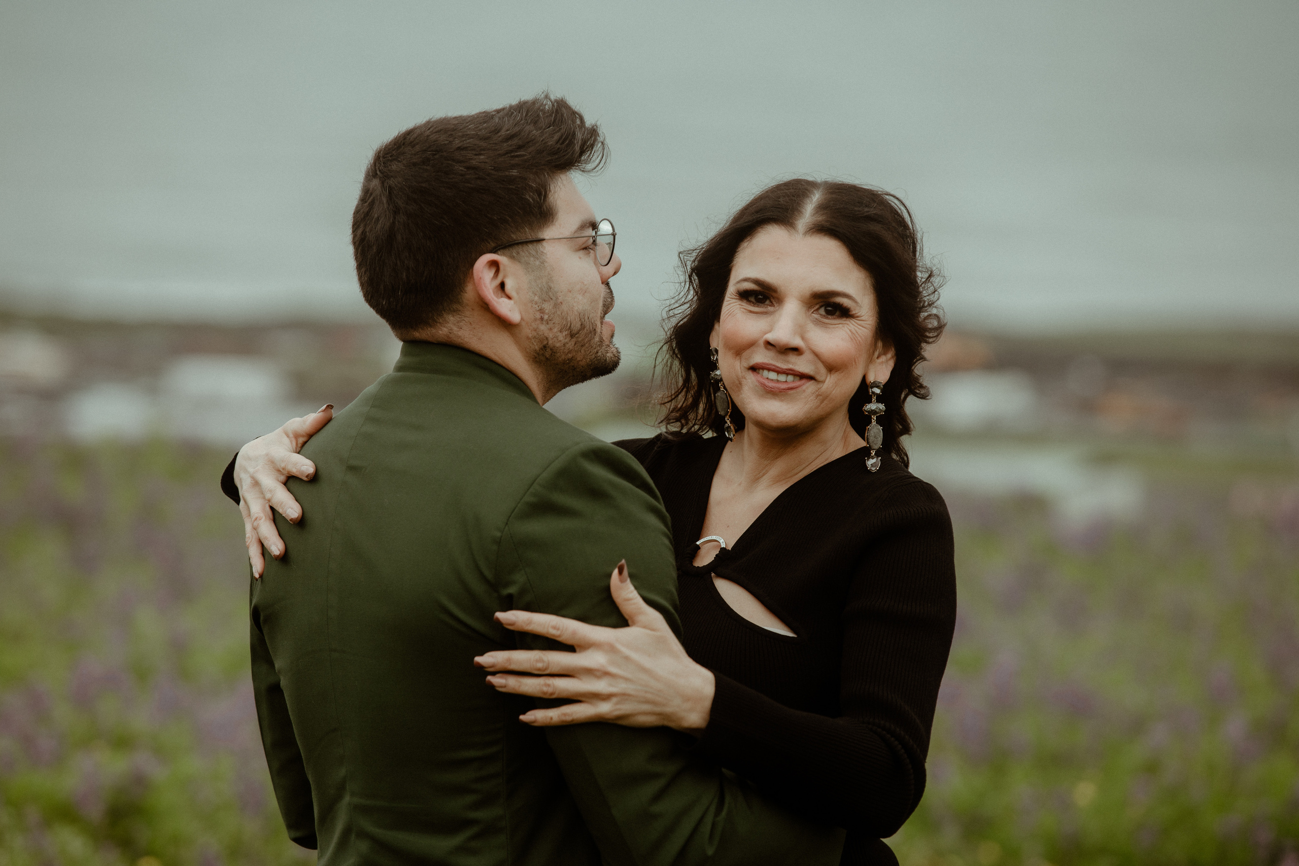 Kvernufoss Waterfall Elopement. Iceland elopement photographer & videographer