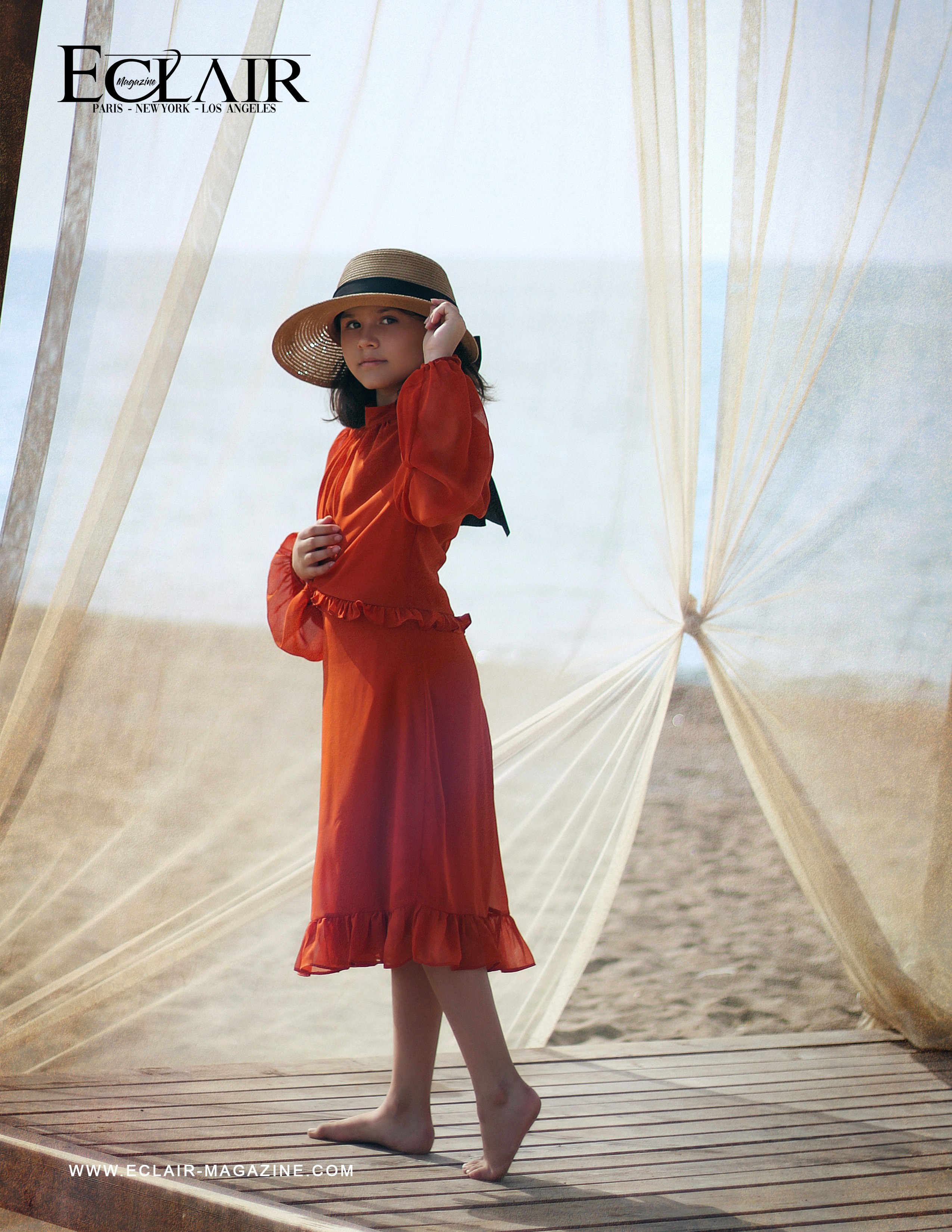 Eclair Magazine / Los Angeles. Fotoğrafçı Renata Kaman. Antalya