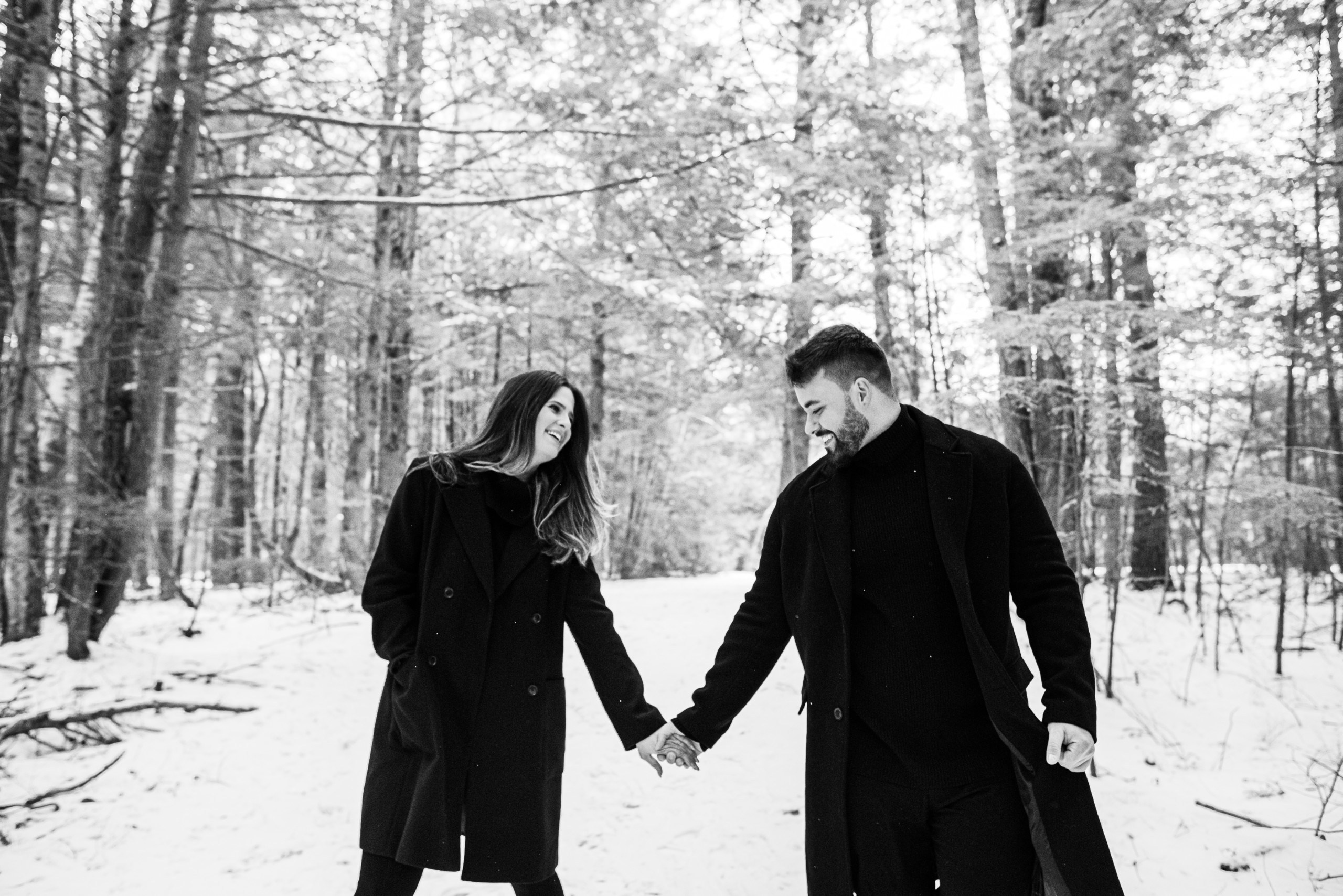 A Love Story in the Snow: Photo Shoot and Surprise Proposal. Wedding photographer in Orlando, Boston & New York Anderson Marques