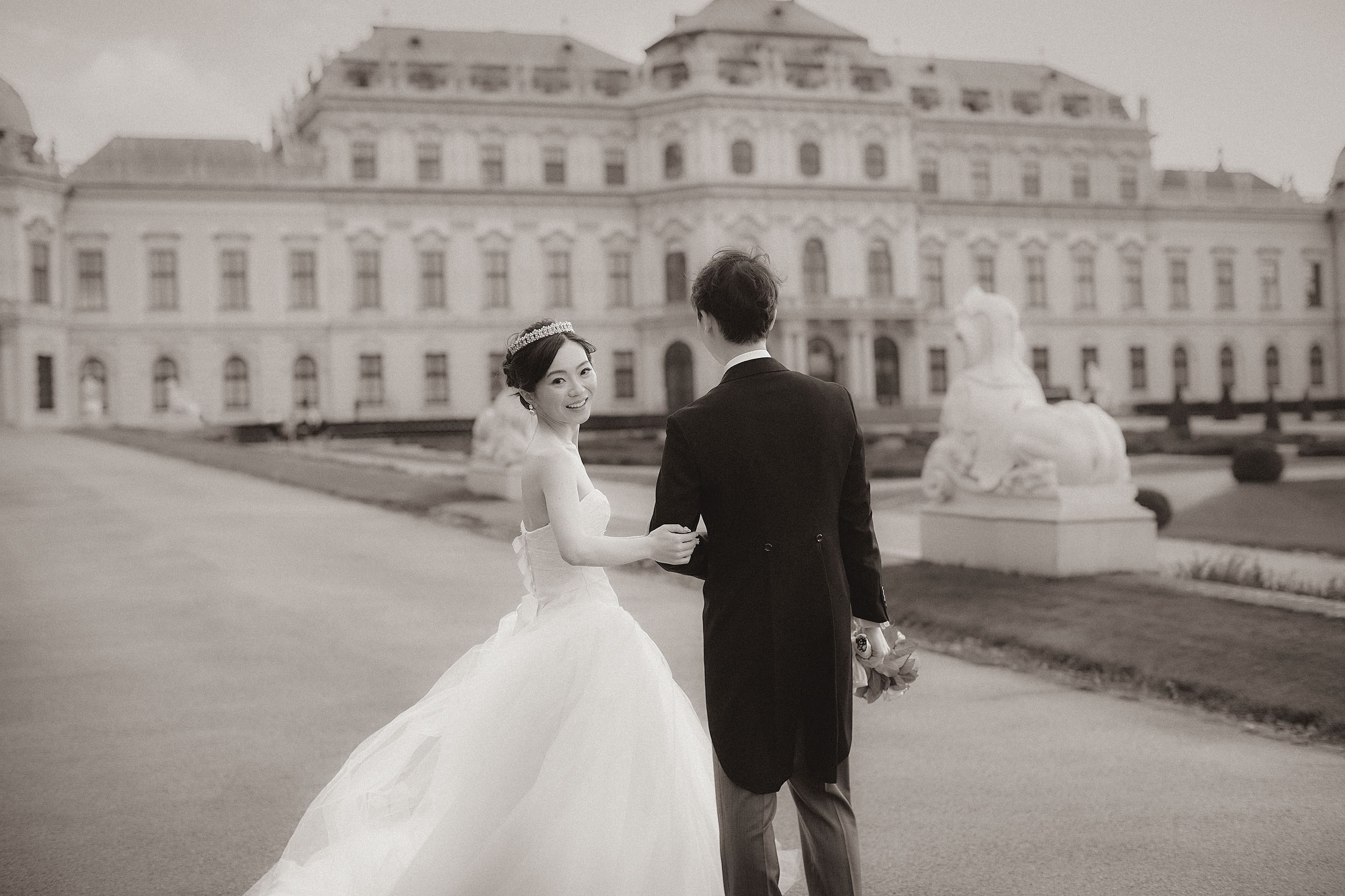Belvedere Palace Wedding, Vienna, Austria. Northeast Ohio (Cleveland, Youngstown, Akron) Wedding Photography